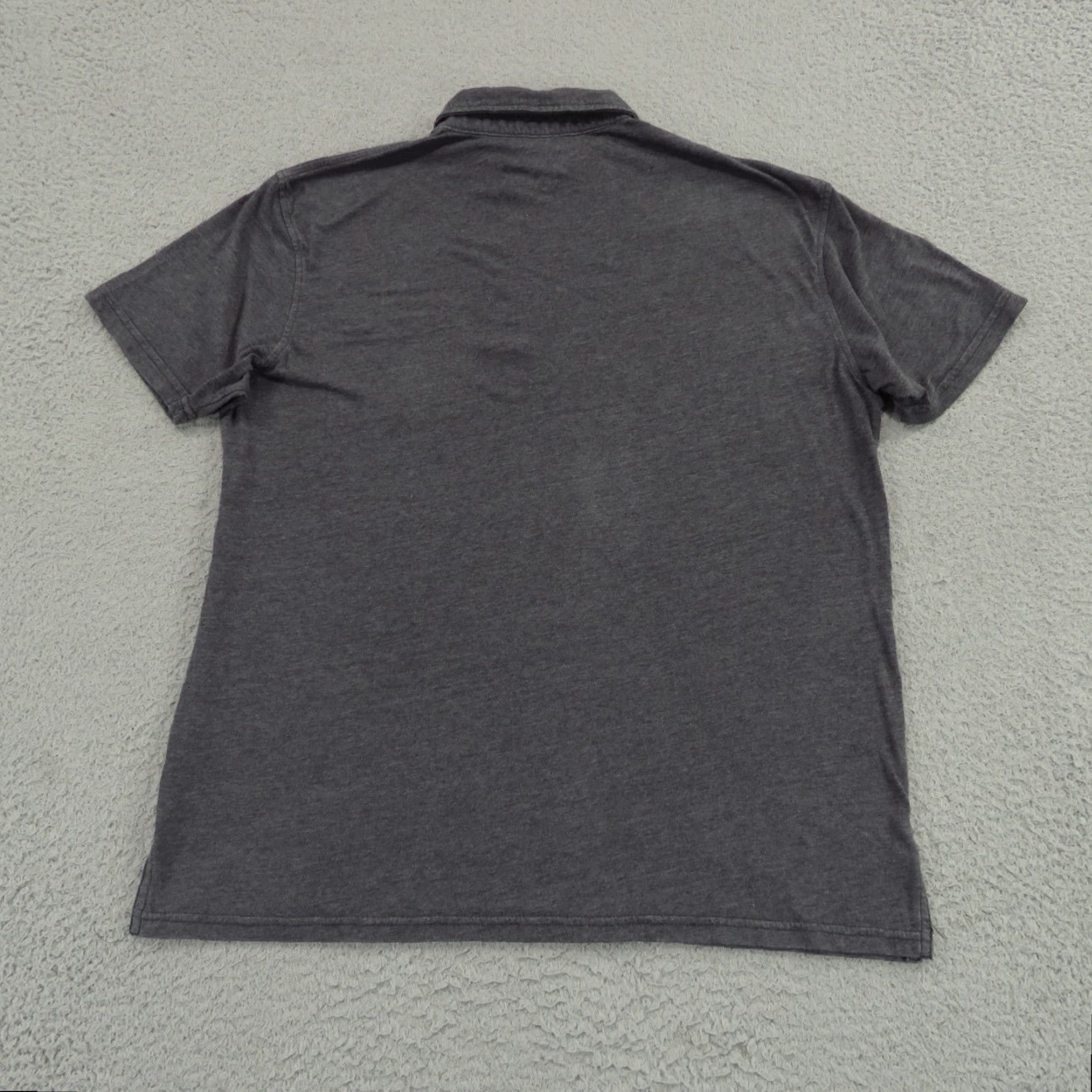 Vintage Fair Harbor Polo Shirt Mens Large Grey Charcoal Heather Short Sleeve Surf Beach Size US L / EU 52-54 / 3 - 7 Thumbnail