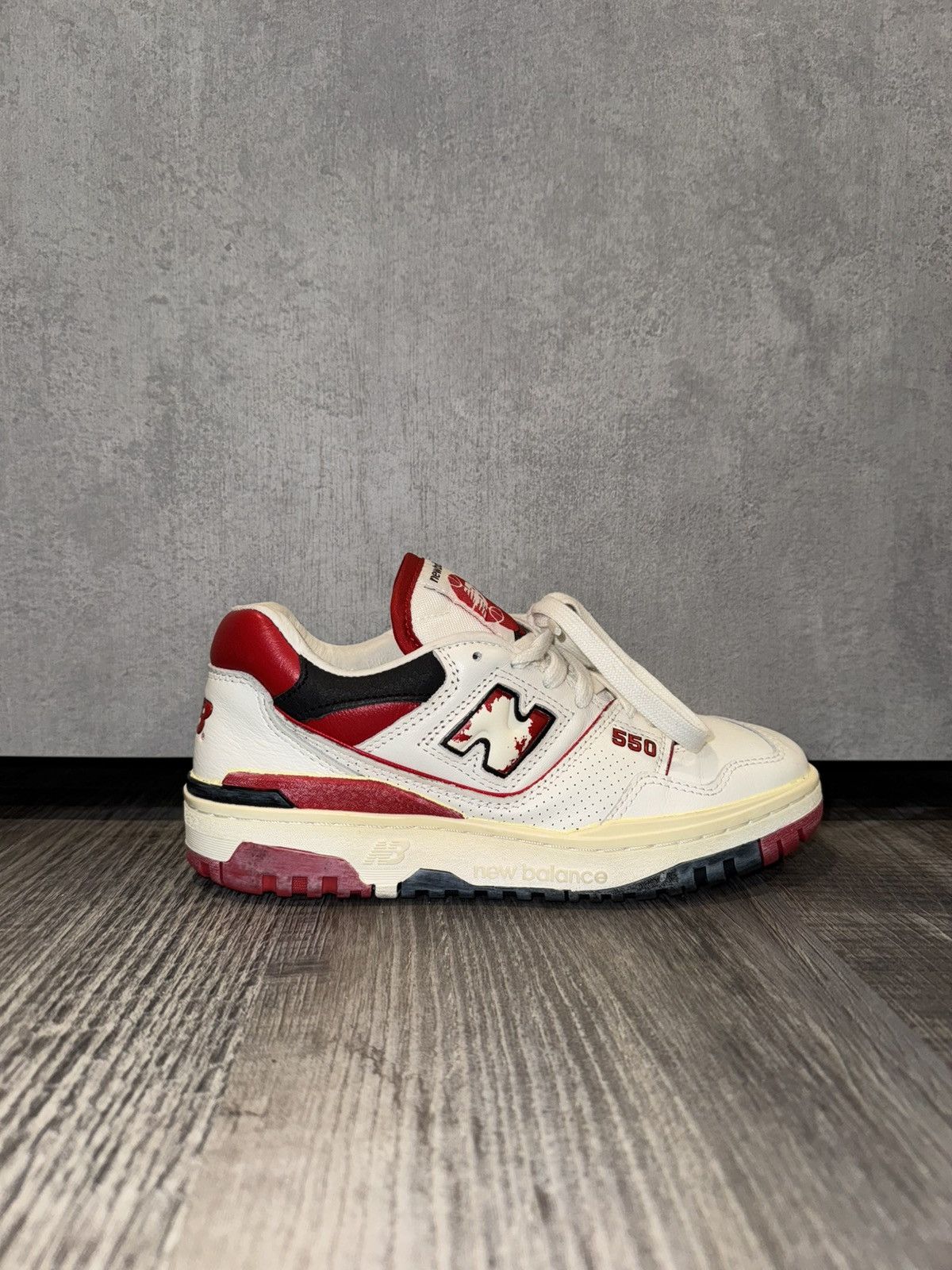 New Balance Men’s Vintage New Balance 550 Pack Team Red Size US 6 / EU 39 - 3 Thumbnail