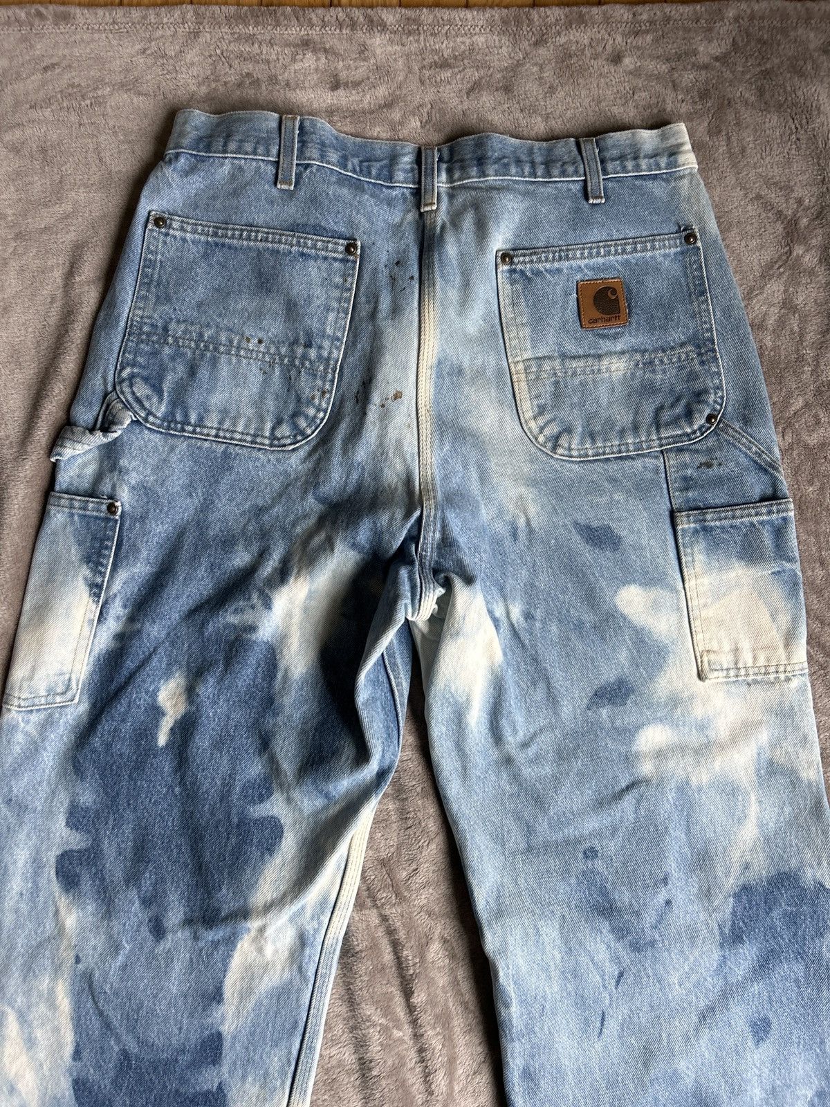 Carhartt VINTAGE Carhartt bleached denim Size US 36 / EU 52 - 2 Thumbnail