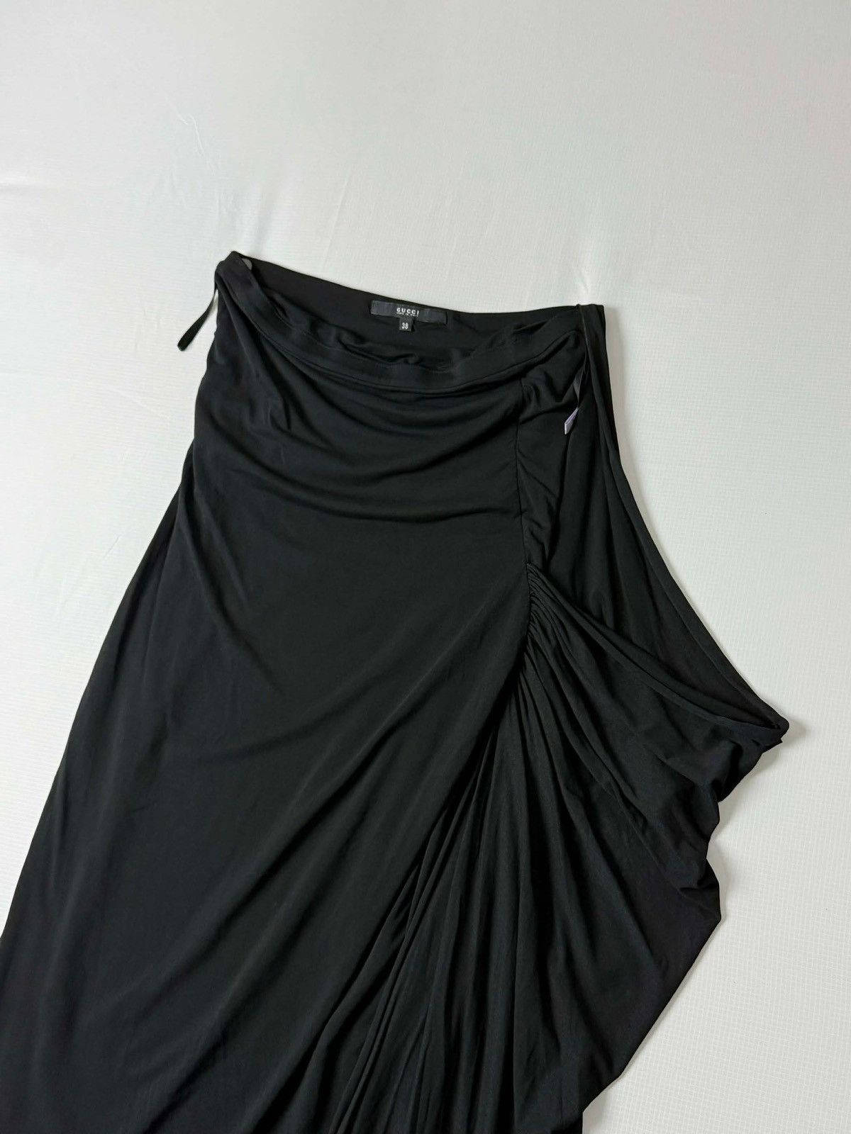 Gucci 2001 Gucci TomFord Strapless Draped Ruched Wiggle Mini Dress Size XS / US 0-2 / IT 36-38 - 3 Thumbnail