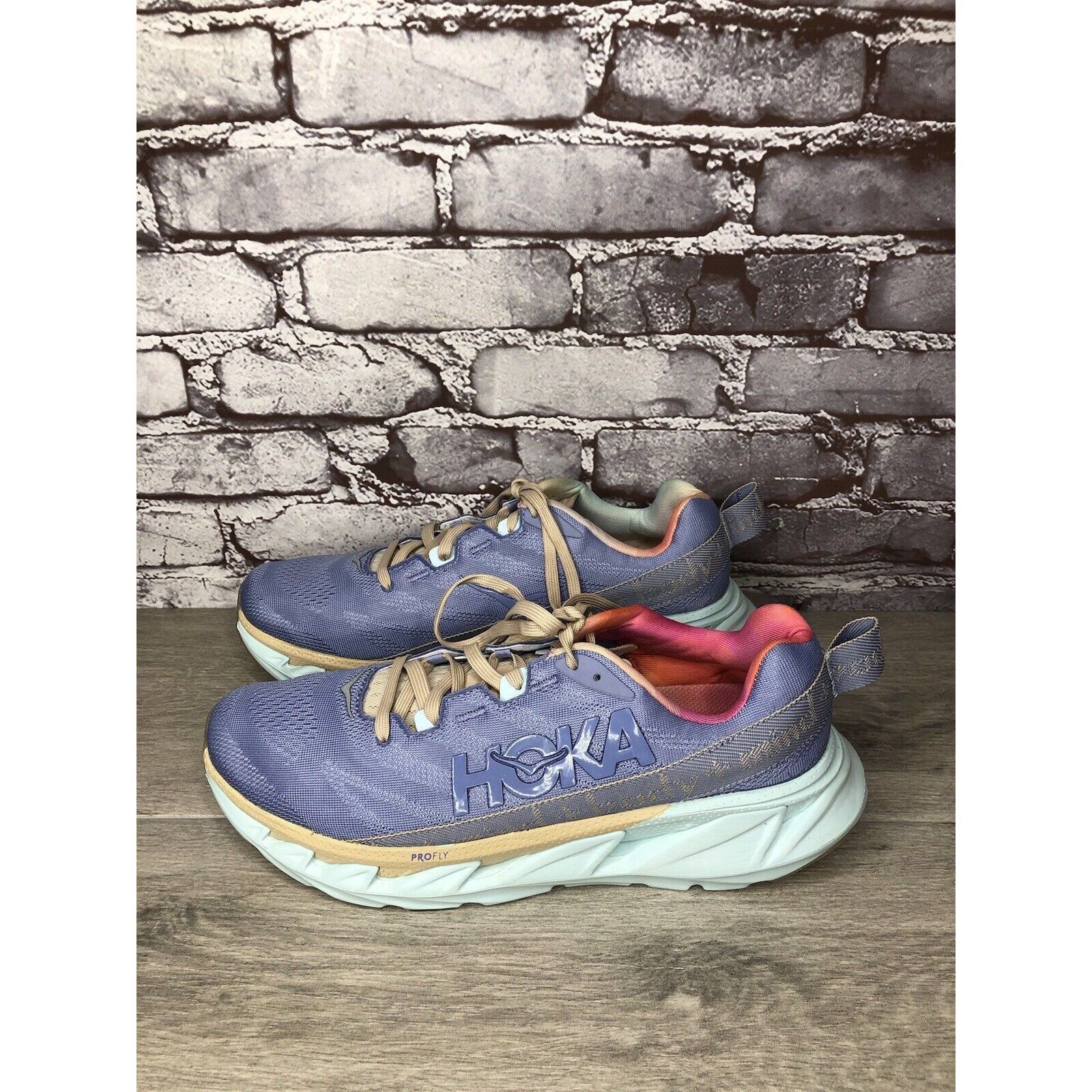 Hoka Hoka One One Elevon 2 Mental Health Purple Impression Gym Me Size US 10.5 / EU 43-44 - 16 Thumbnail