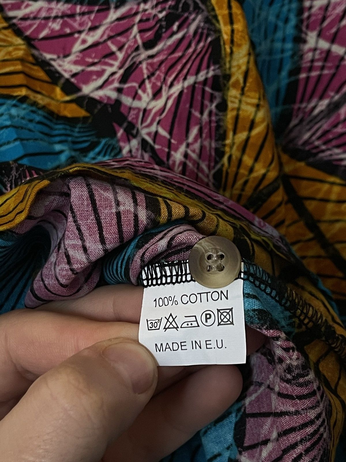 Patta Patta multicoloured acid cotton shirt Size US L / EU 52-54 / 3 - 10 Thumbnail