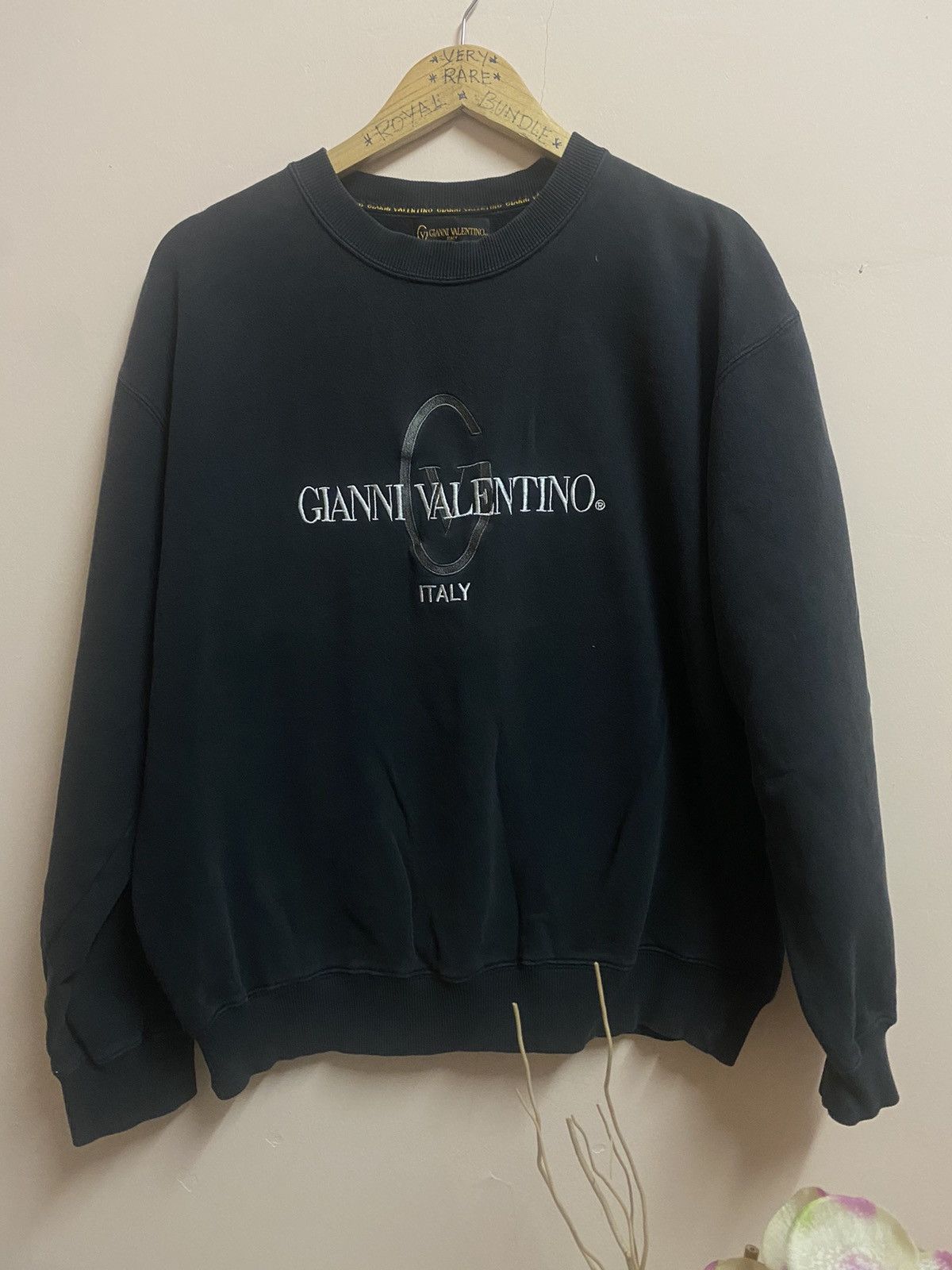 Valentino Gianni Valentino Italy Big Logo Size US XL / EU 56 / 4 - 1 Thumbnail