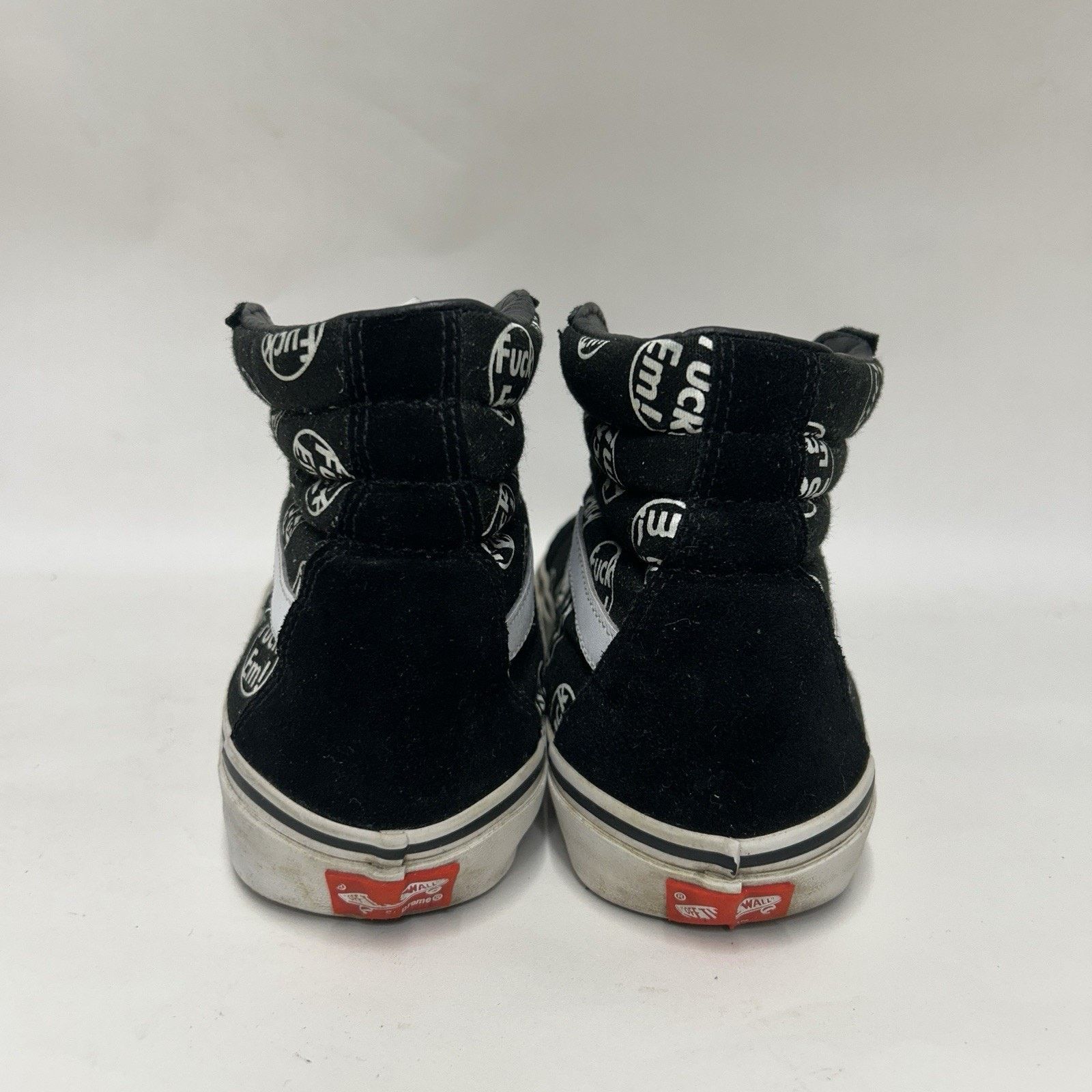 Vans VANS x Supreme SK8-Hi F*ck Em FE “Black White” Size US 12 / EU 45 - 5 Thumbnail