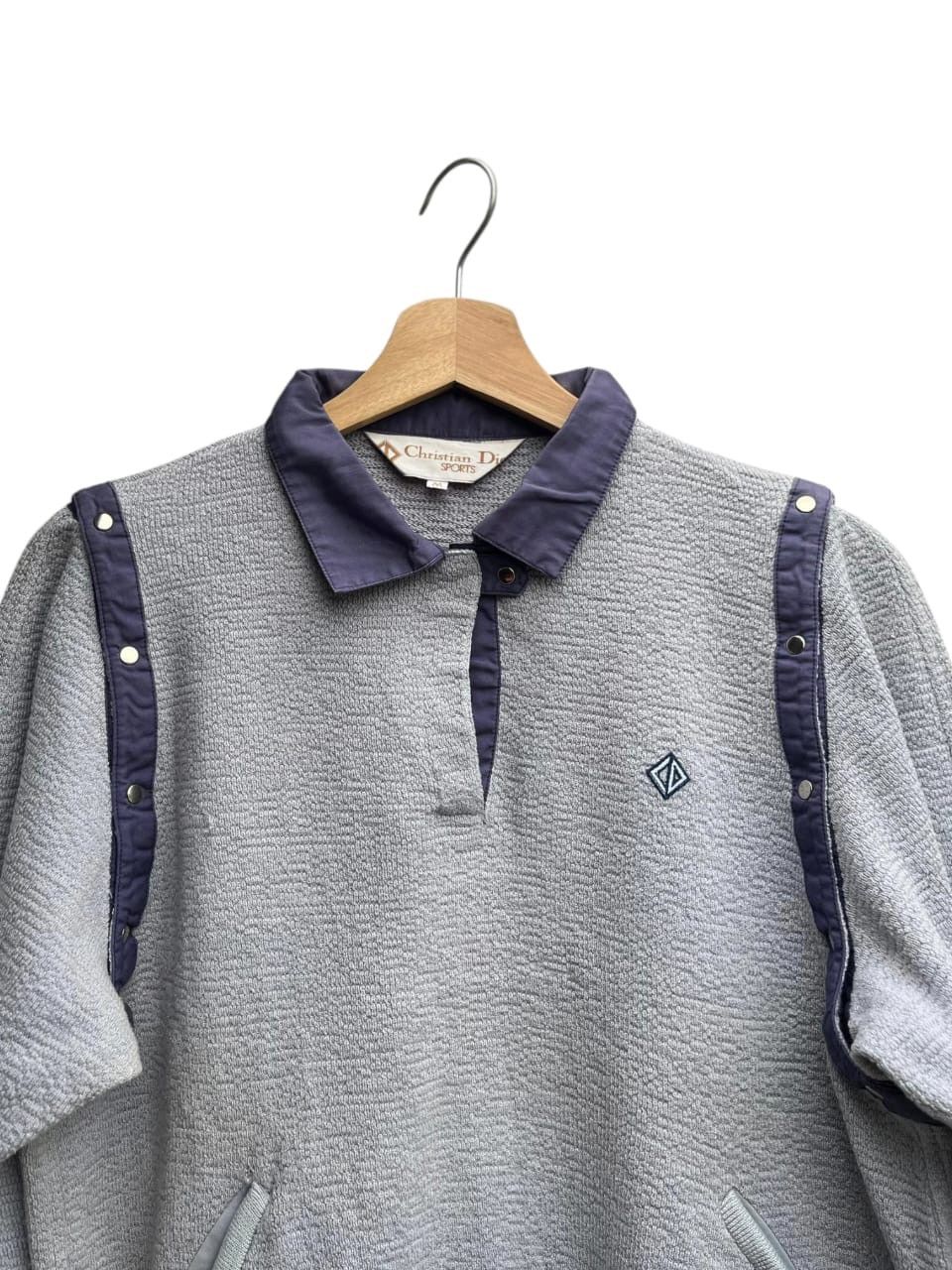Christian Dior Monsieur Vintage Christian Dior Sports Convertible Sweater Size M / US 6-8 / IT 42-44 - 4 Thumbnail