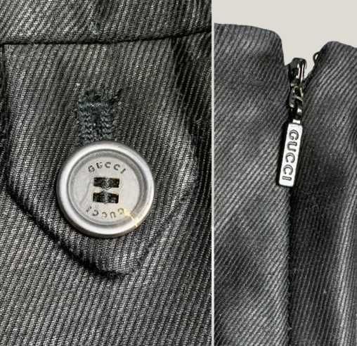 Gucci Gucci Vintage Tom Ford 2003 Belted Pants Size 28" / US 6 / IT 42 - 6 Thumbnail
