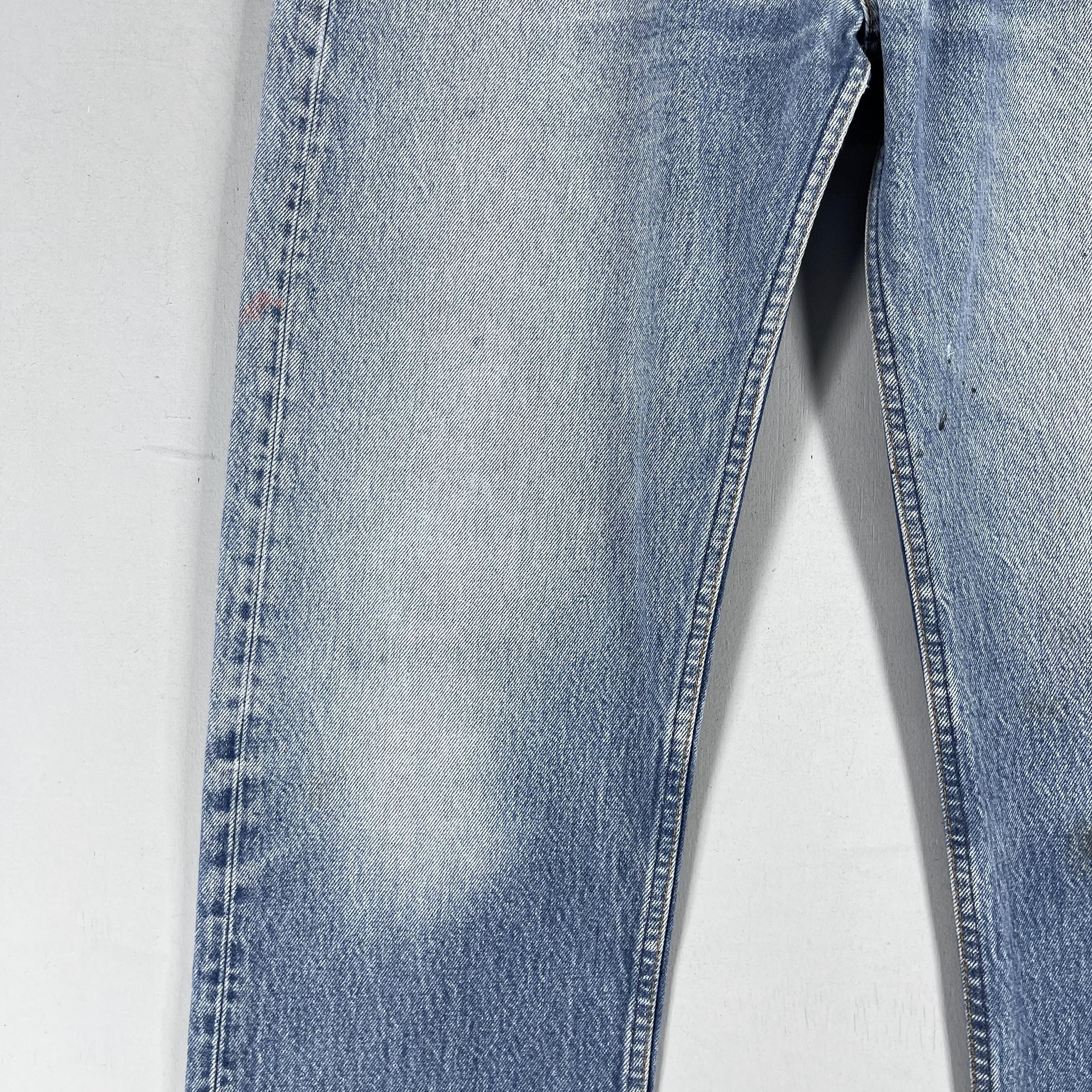 Levi's × Vintage Size 34 Vintage Levis 501xx Distressed Medium Washed Jeans Size US 34 / EU 50 - 6 Thumbnail