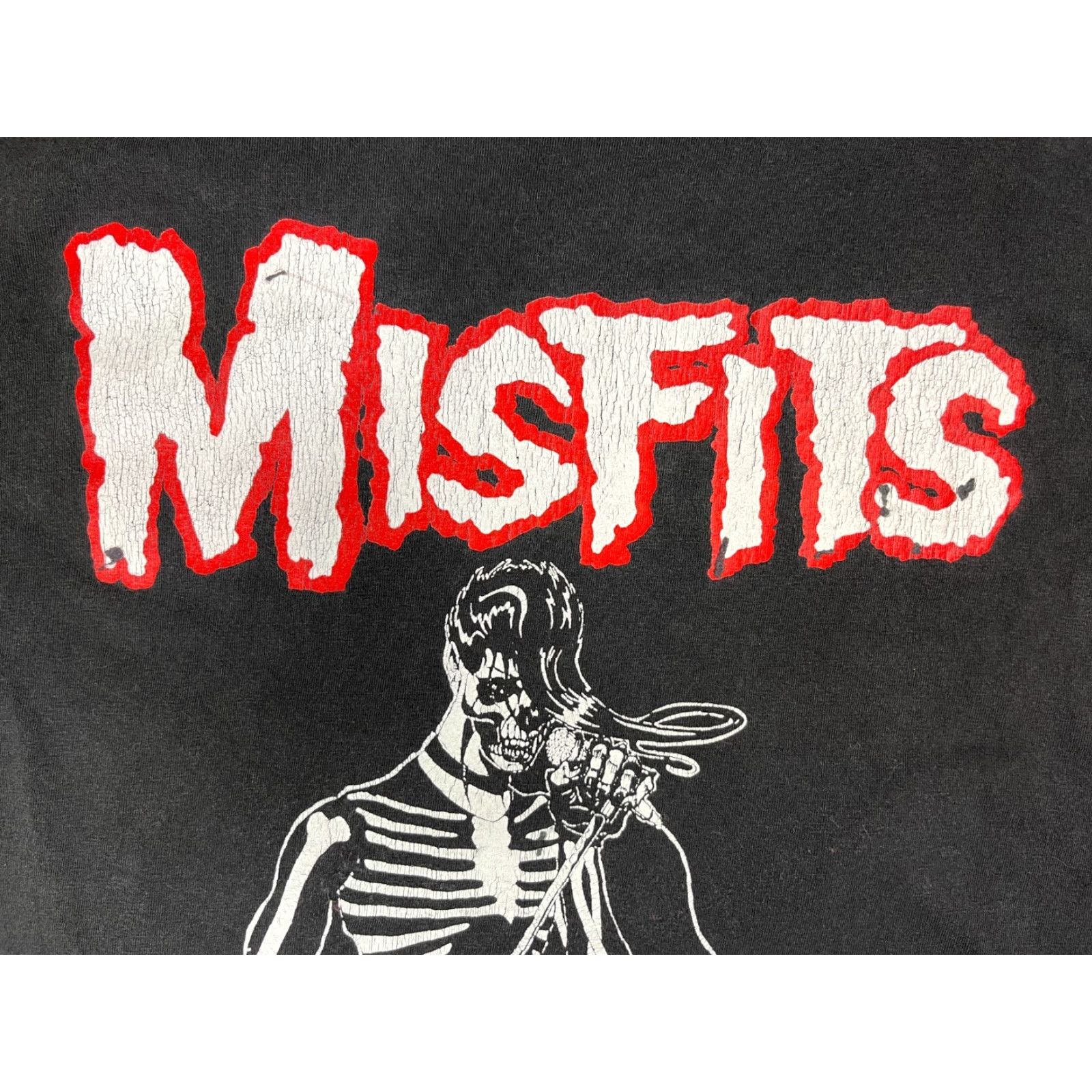 Vintage VINTAGE Misfits Legacy of Brutality T-Shirt Mens XL Black 1999 90s Punk Rock Band THUNDER XS? Size US XL / EU 56 / 4 - 6 Thumbnail