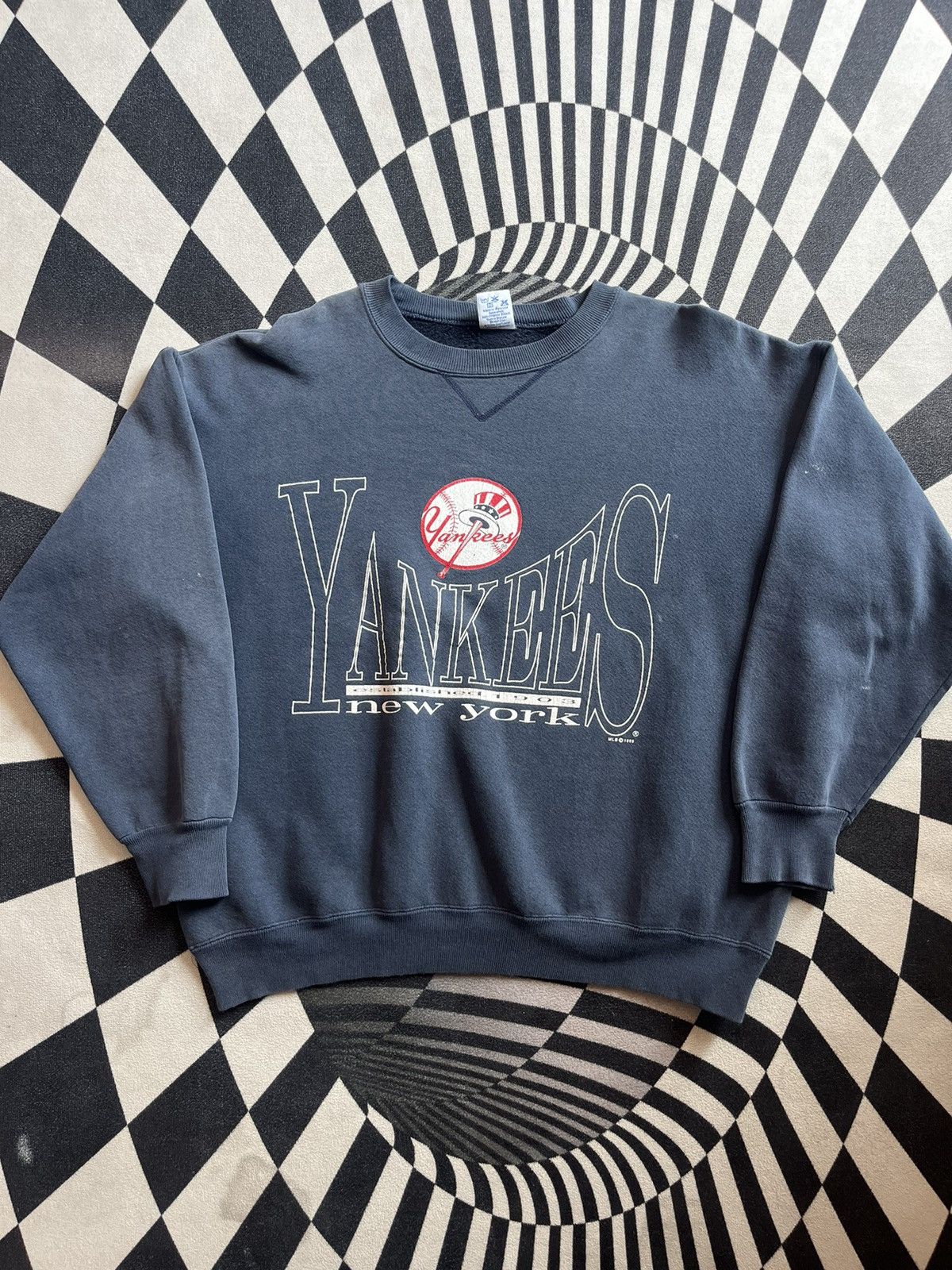New York Yankees Vintage new york YANKEES MLB 1993’s Sweater shirt Size US M / EU 48-50 / 2 - 3 Thumbnail