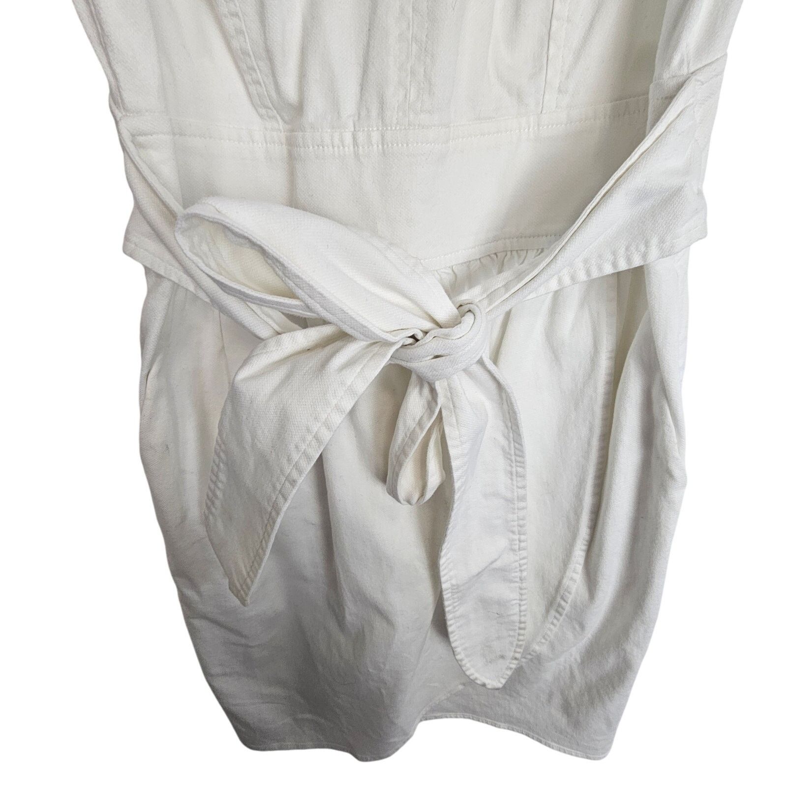 Marissa Webb Marissa Webb Collective x RTR Womens Tie Waist Mini Dress 4 Size S / US 4 / IT 40 - 4 Thumbnail