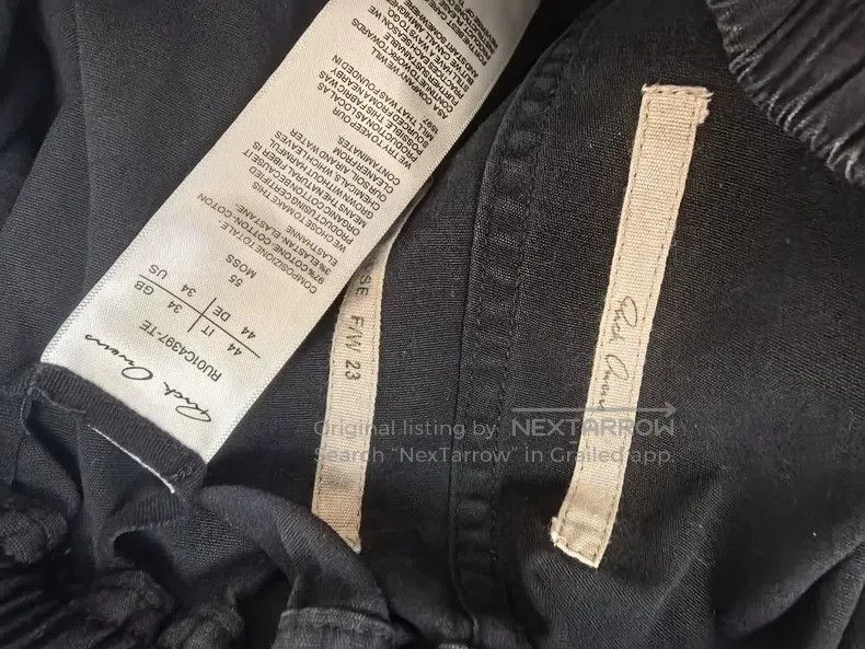 Rick Owens Rick Owens SS23 Spring/Summer Solid High-Waist Strappy Str Size US 34 / EU 50 - 5 Thumbnail