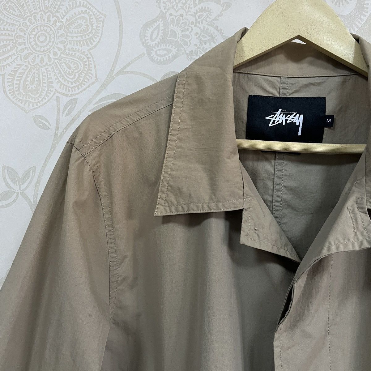 Stussy × Vintage Stussy Streetwear Parka Light Jacket Size US M / EU 48-50 / 2 - 5 Thumbnail