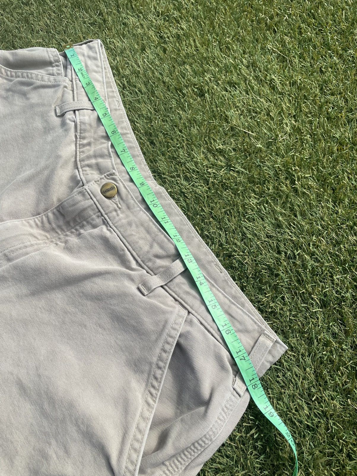Carhartt VTG Carhartt Short Canvas B278 GKH Khaki Men’s Size 38 Size US 38 / EU 54 - 4 Thumbnail