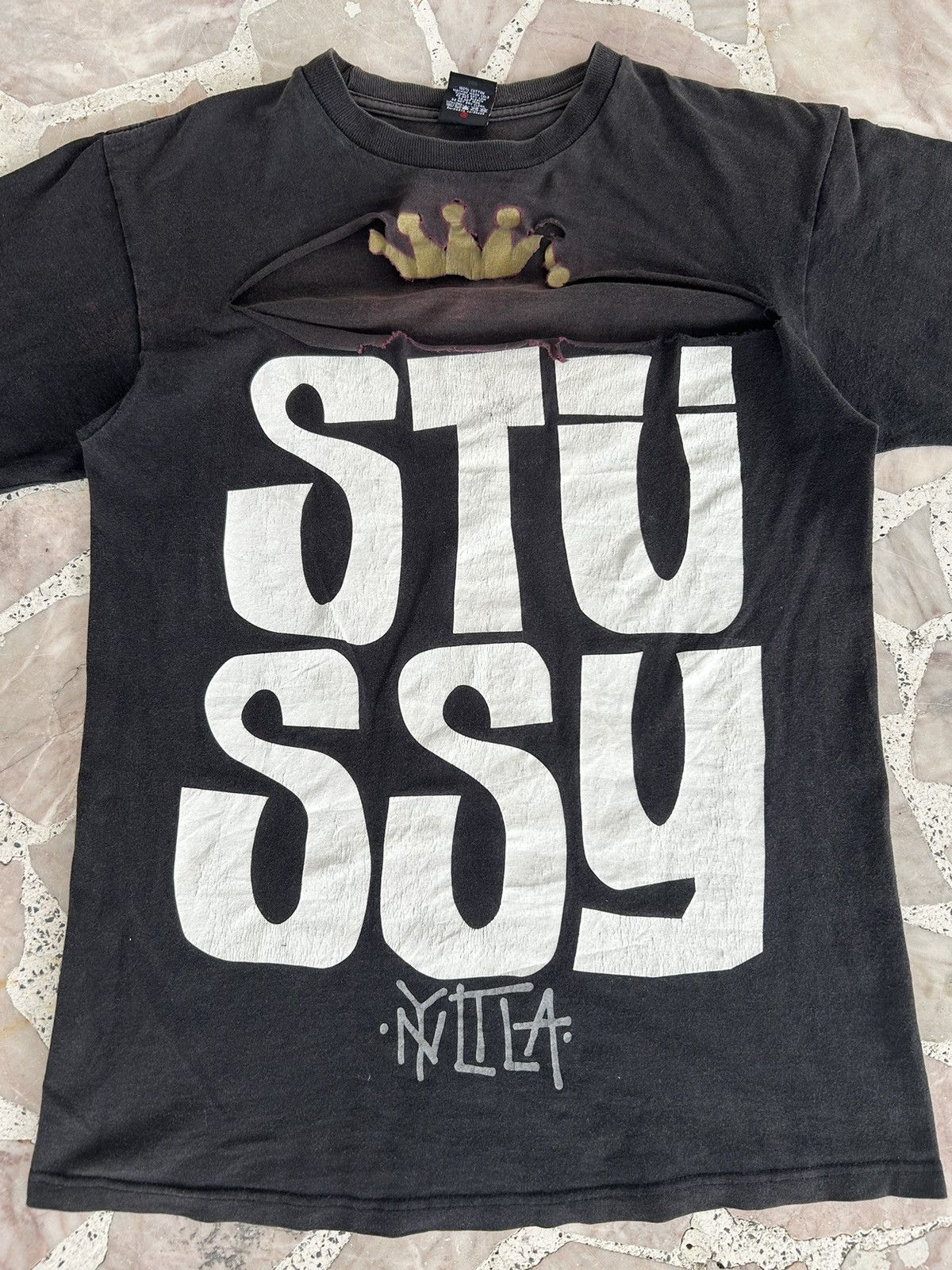 Stussy Distress AF Stussy Size US M / EU 48-50 / 2 - 3 Thumbnail