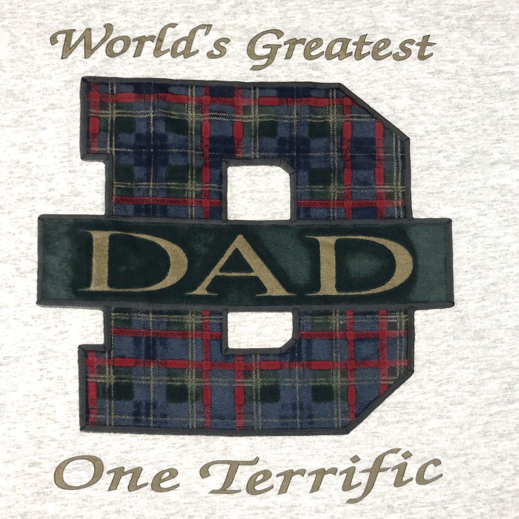 Anvil VINTAGE 90s Worlds Greatest Dad Graphic T-Shirt XXL Gray Anvil Man T-Shirt"> Size US XXL / EU 58 / 5 - 5 Thumbnail