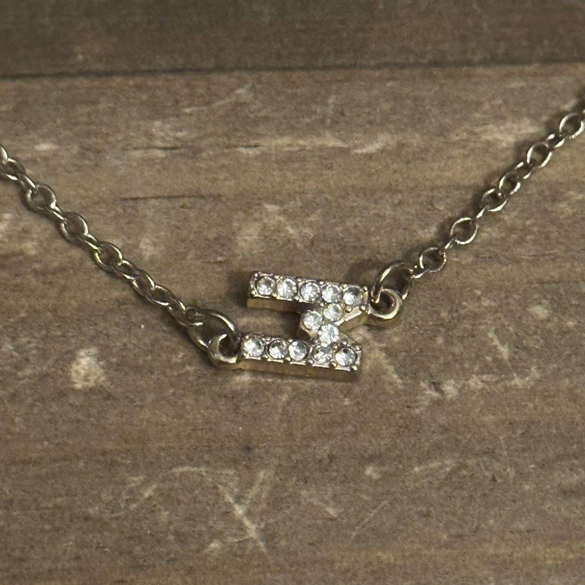 Other Sugarfix by BaubleBar paved sideway letter M necklace Size ONE SIZE - 3 Thumbnail