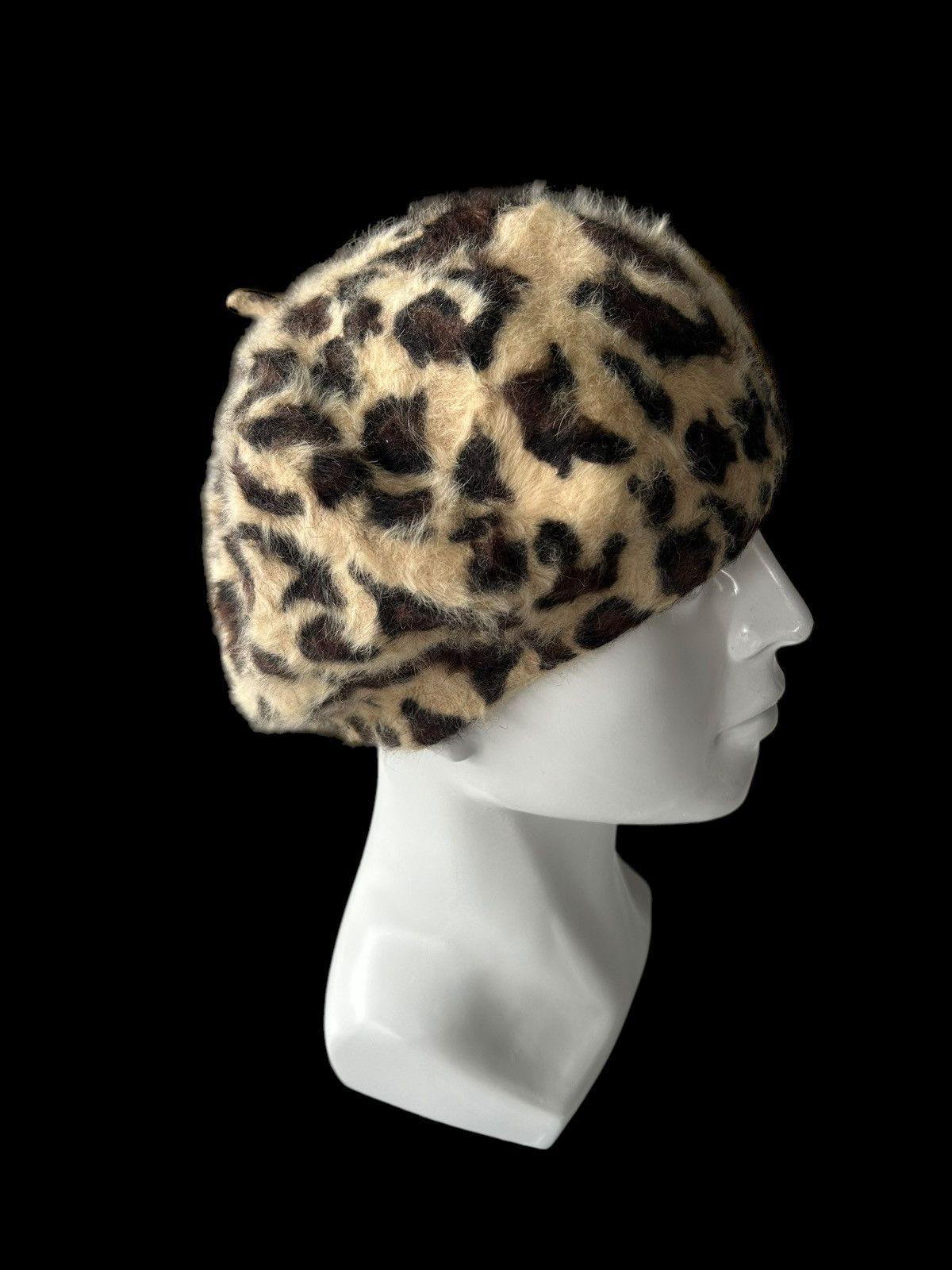 Japanese Brand × Kapital × Vintage Leopard Japanese Brand GRL fur Hats 🎌☠️ Size ONE SIZE - 2 Thumbnail