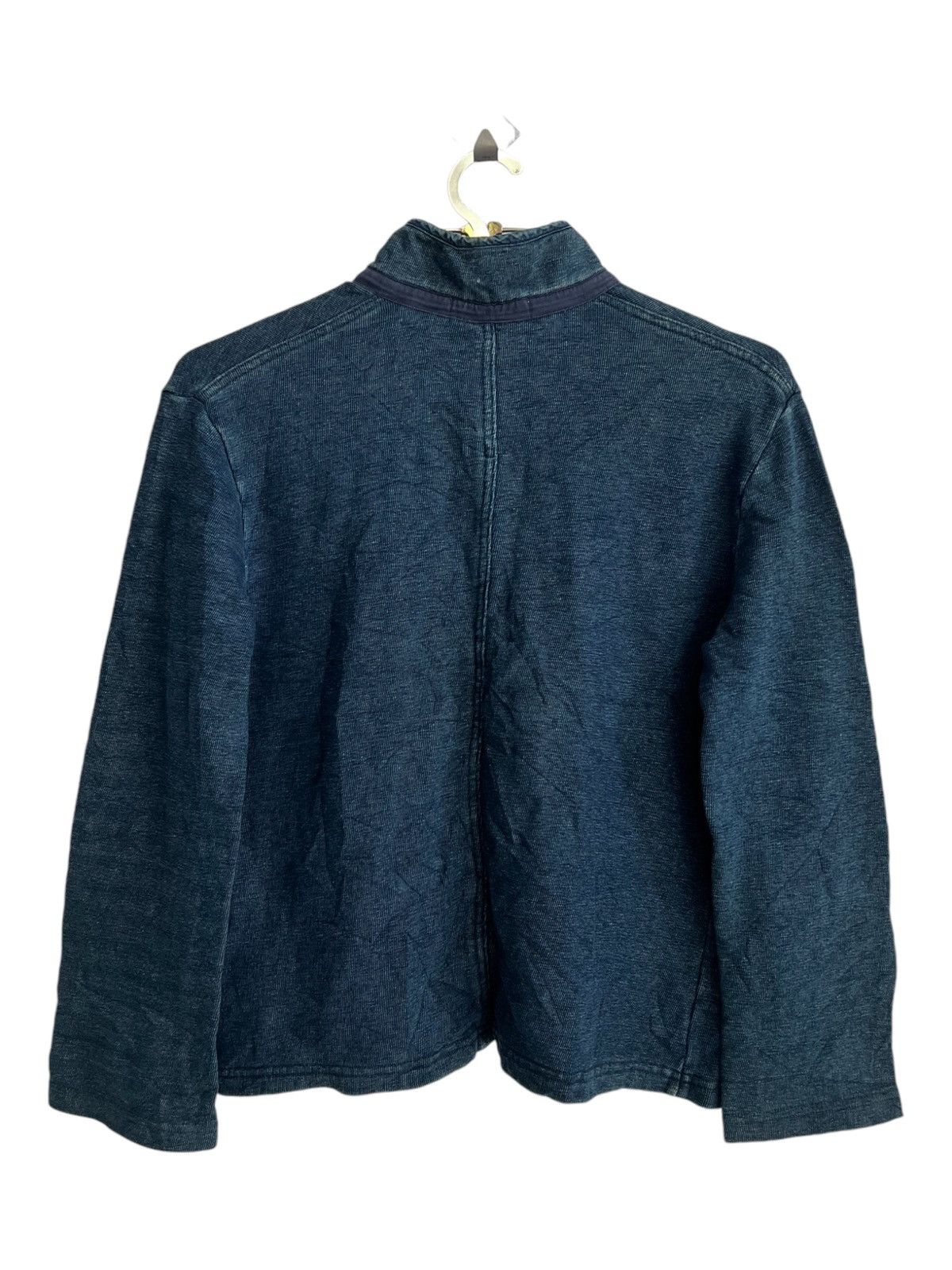 45rpm Vintage Forty Five 45RPM Indigo Big Pocket Button Jacket Size US S / EU 44-46 / 1 - 7 Thumbnail