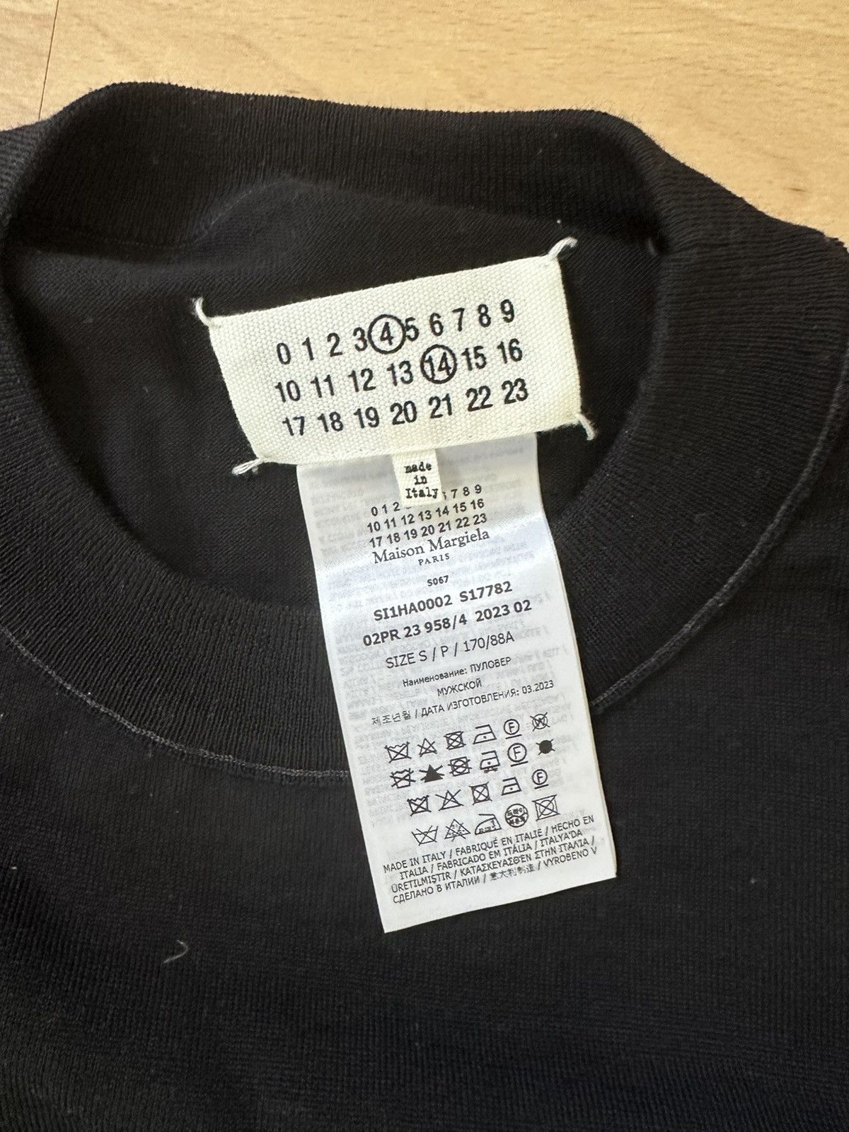 Maison Margiela Archive Drivers Zip Up knit MM10 size M Miss