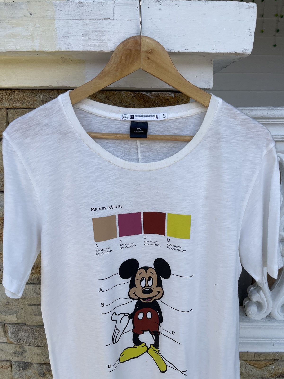 Mickey Mouse Last Drop🔥Rare🔥Designer Undercover X Mickey Mouse T Shirt Size US L / EU 52-54 / 3 - 3 Thumbnail