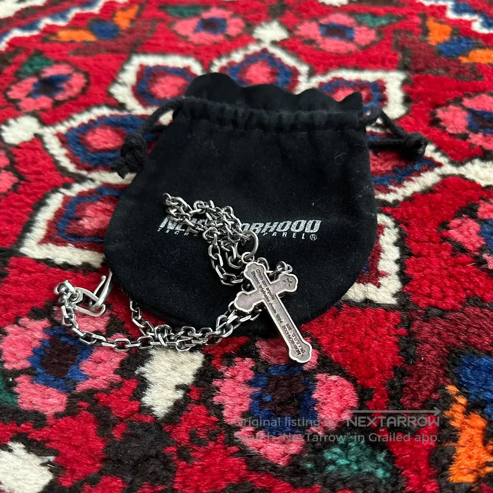 Neighborhood neighborhood silver cross necklace set. Size ONE SIZE - 8 Thumbnail