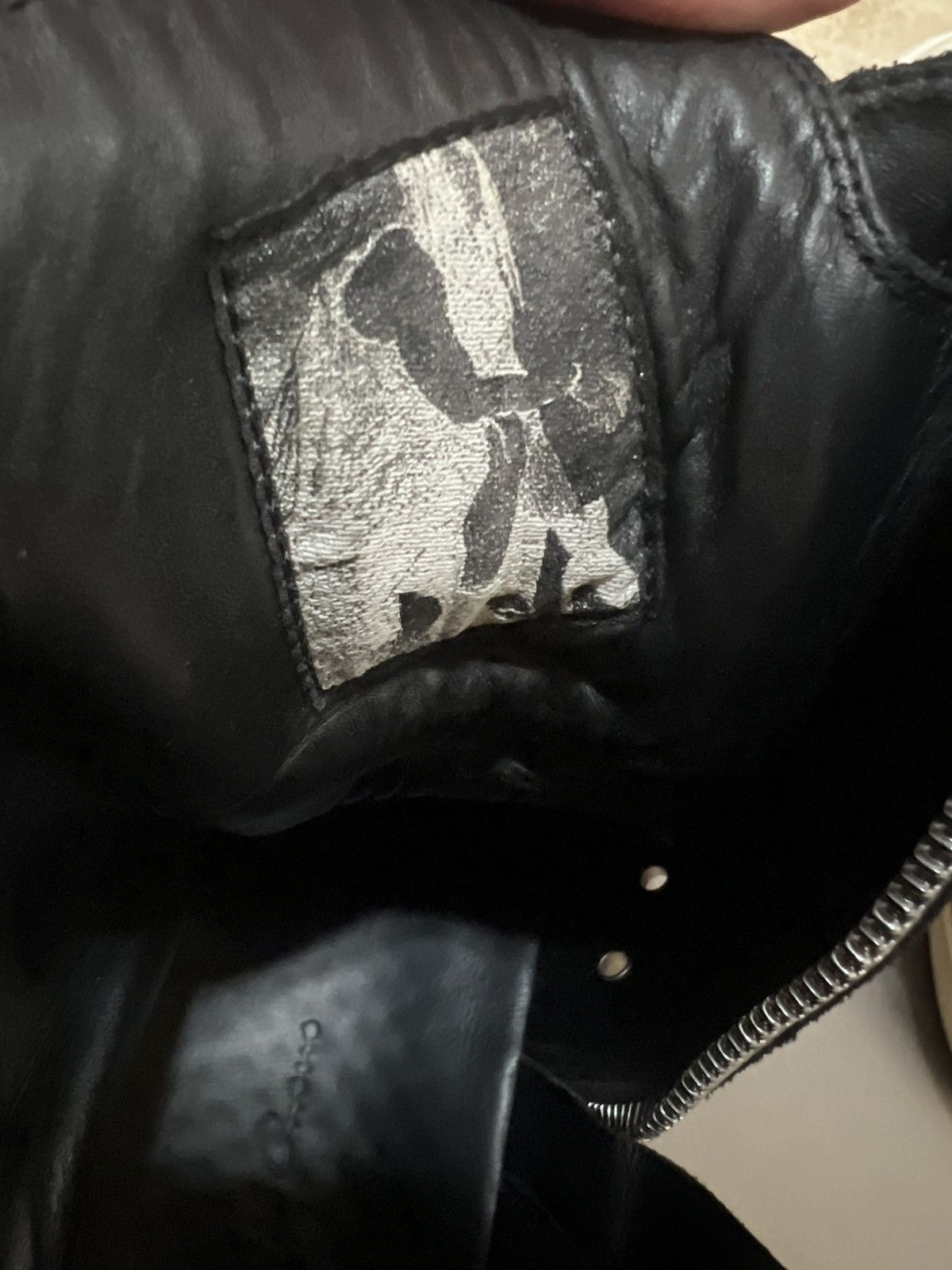 Rick Owens Rick Owens Suede Leather Ramones Size US 12 / EU 45 - 9 Thumbnail