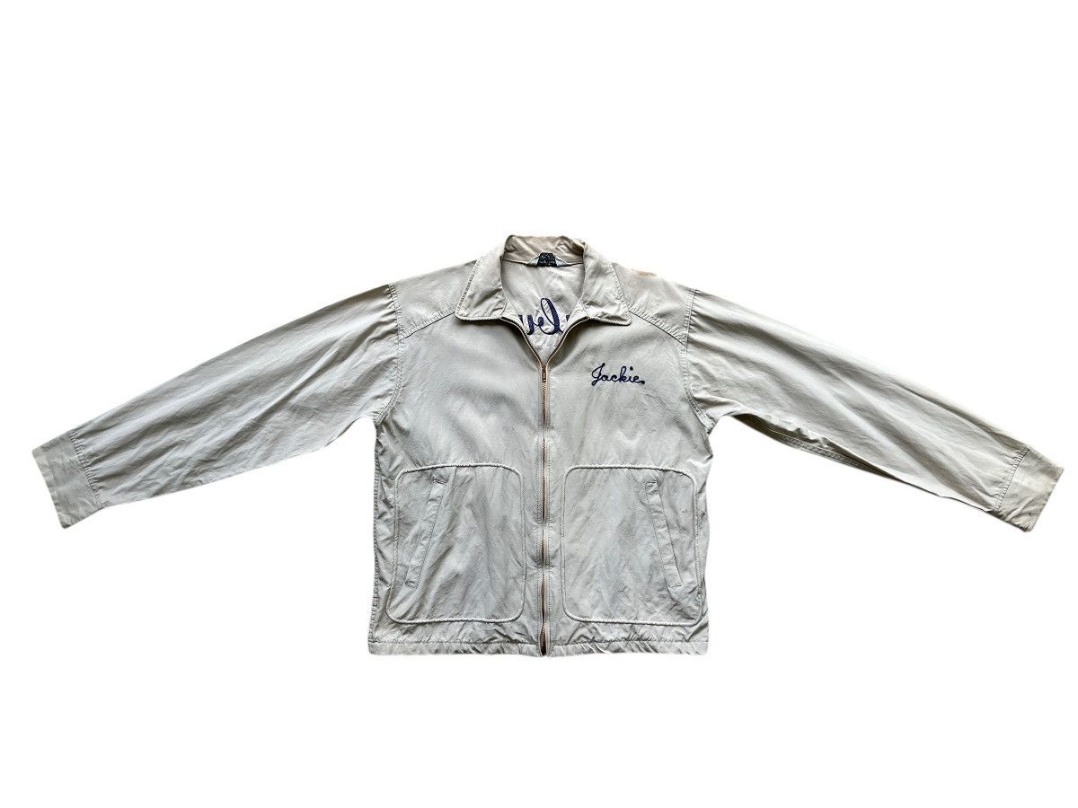 Vintage 🔥 VINTAGE 50s LONG WEAR AUBURN BOAT CLUB SPORT JACKET Size US S / EU 44-46 / 1 - 2 Thumbnail