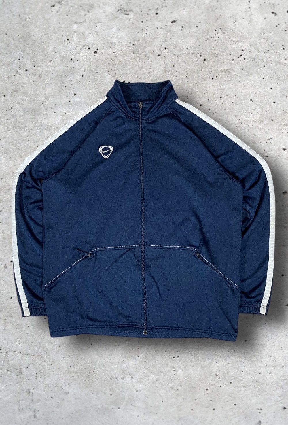 Nike Nike Vintage Track Jacket Blue Trainingsjacke Vest Men‘s Size US L / EU 52-54 / 3 - 1 Thumbnail