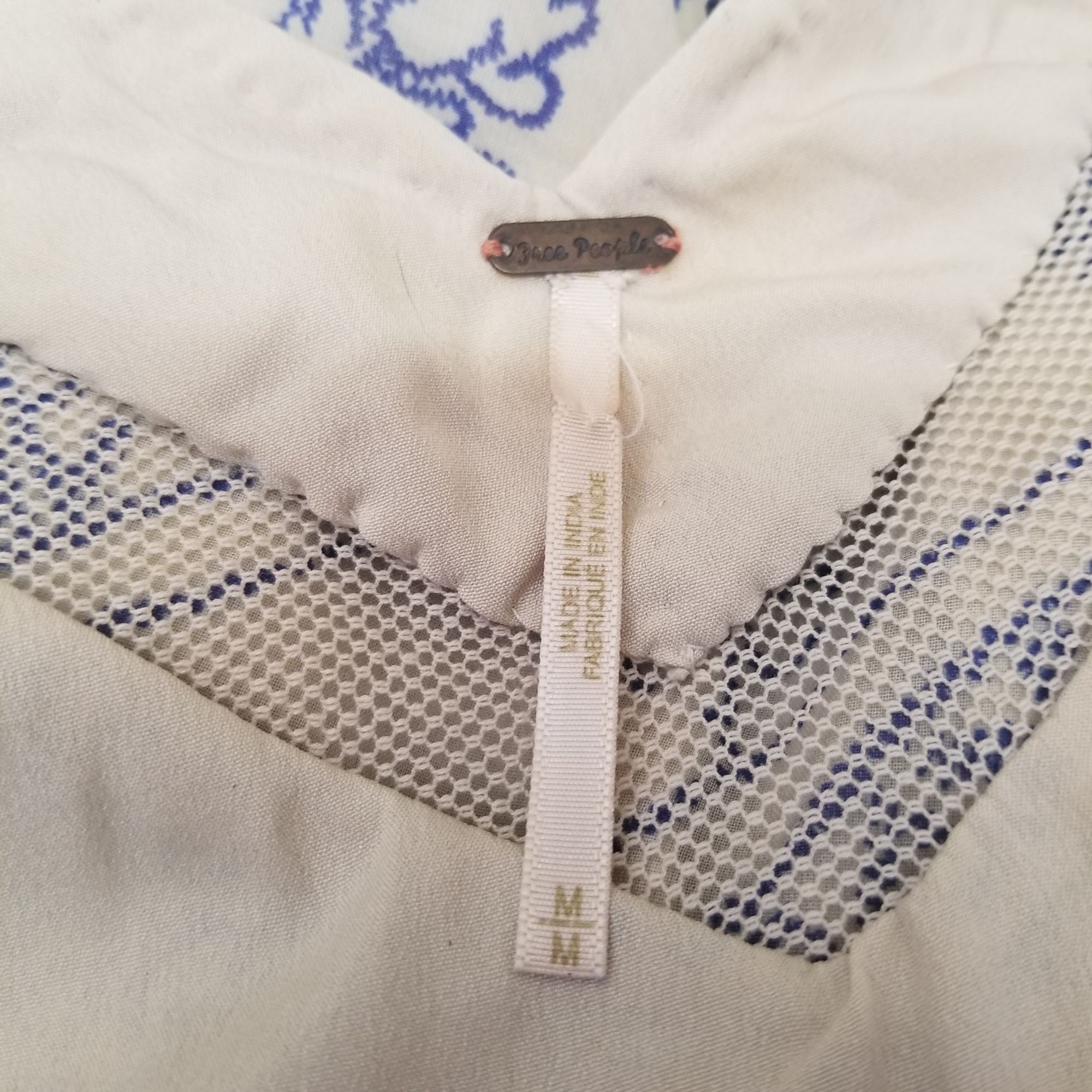Free People Free People ANCIENT MYSTERY M Beaded Embroidered Shift Dress Size M / US 6-8 / IT 42-44 - 4 Thumbnail
