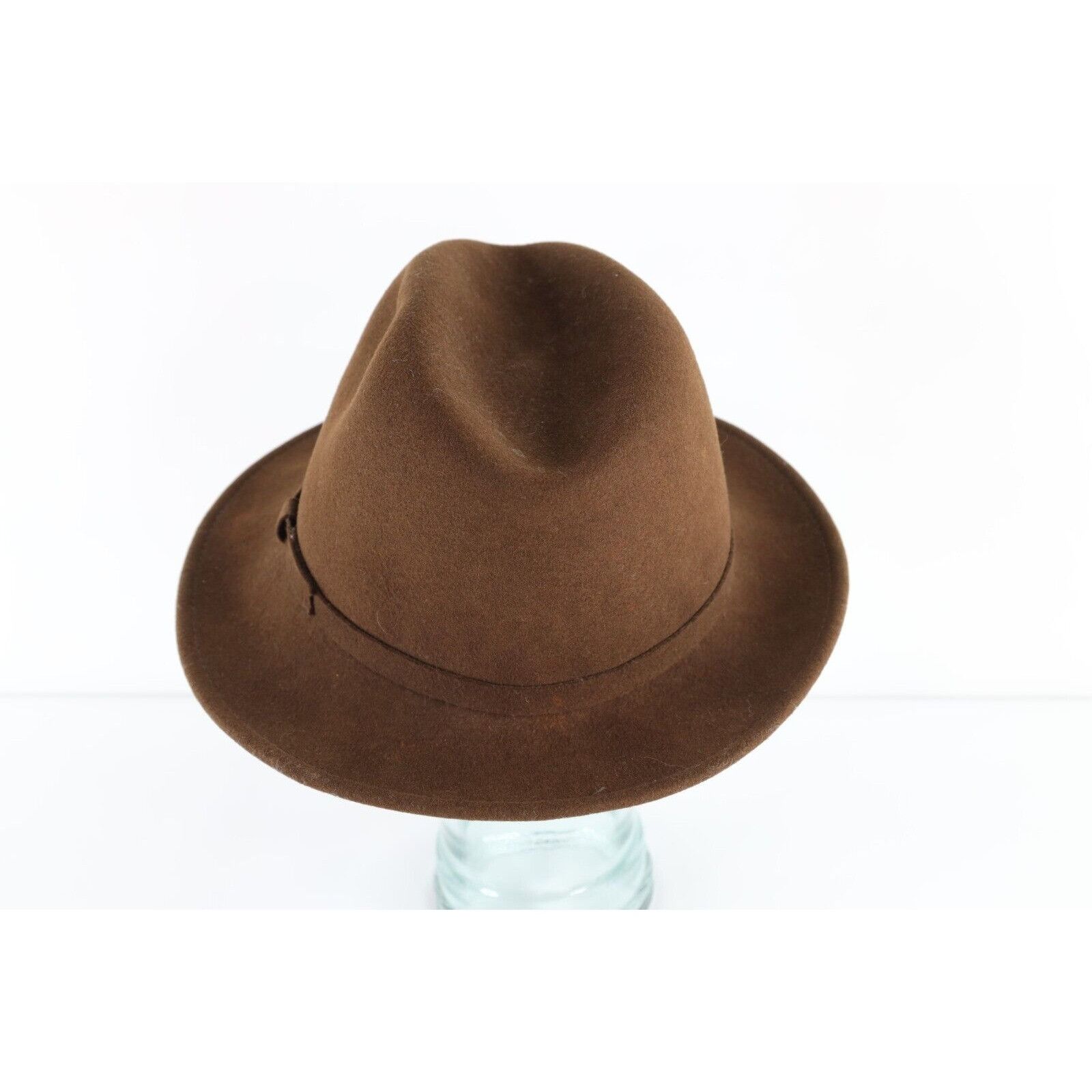 Vintage Vintage 70s Streetwear Rockabilly Felt Wool Fedora Hat Size ONE SIZE - 4 Thumbnail