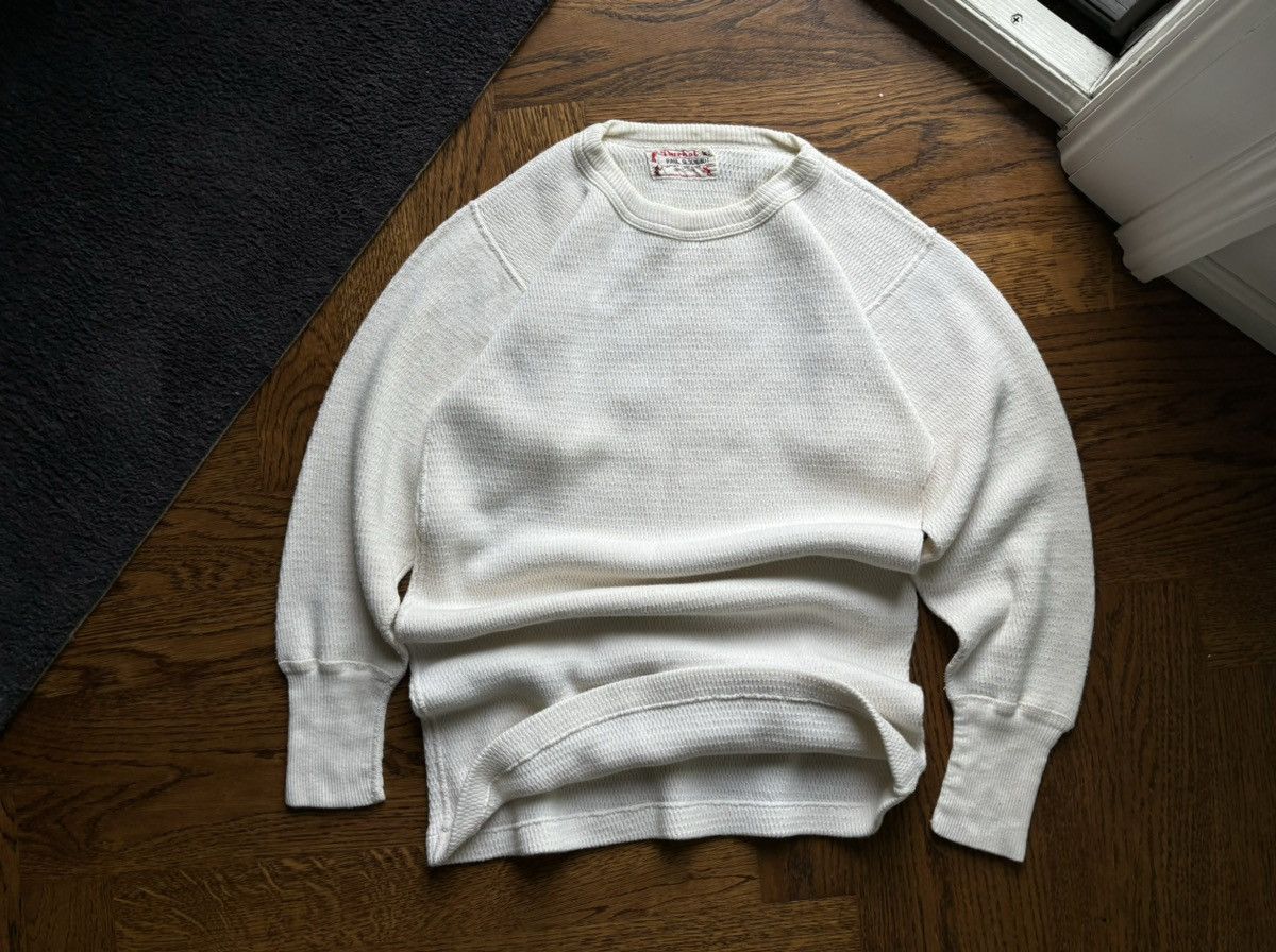 Vintage 1950s Thermal Longsleeve True Vintage Utica Duxbak 1940s Men Size US S / EU 44-46 / 1 - 11 Thumbnail