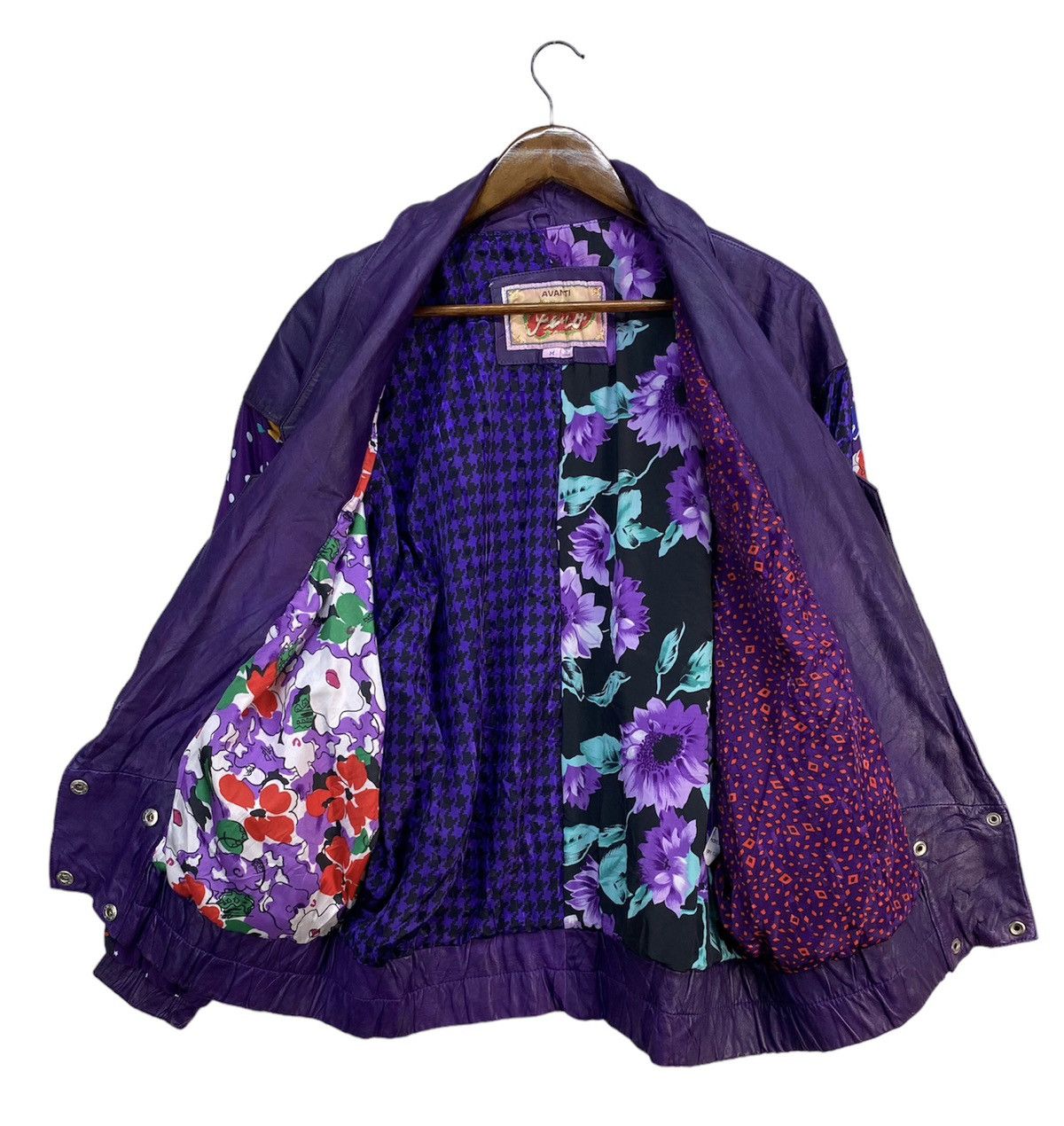 Japanese Brand Avanti Bomber Jacket Floral Size M / US 6-8 / IT 42-44 - 3 Thumbnail