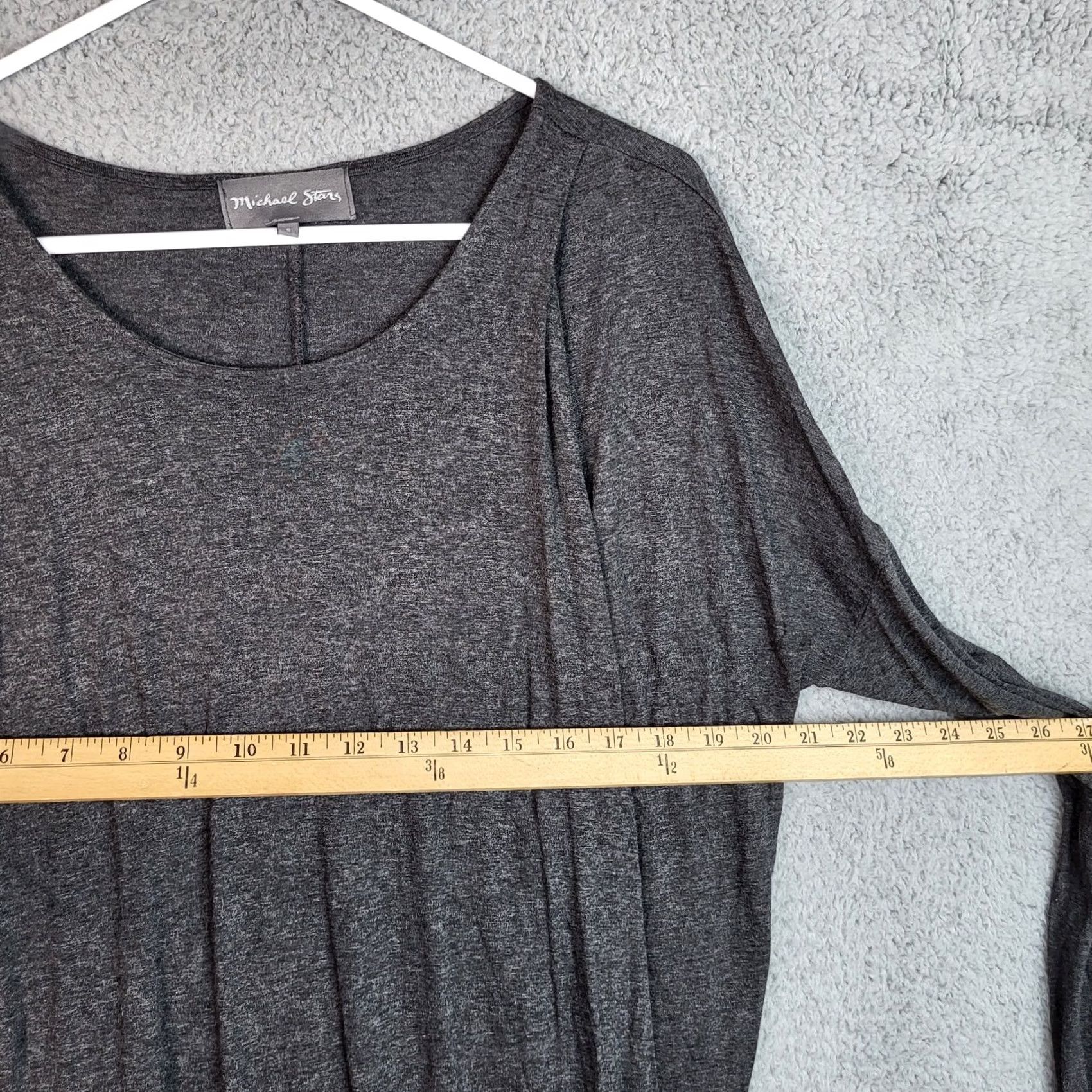 Michael Stars Michael Star dark gray long sleeve Women's Dress Size S Size S / US 4 / IT 40 - 5 Thumbnail
