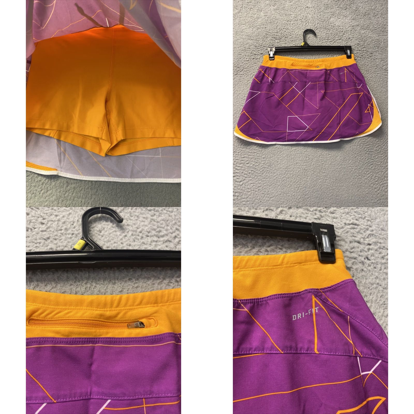 Nike Nike Fit-Dry Women's Size Small Tennis/Golf Skirt/Short - Multicolor/57-37 Size S / US 4 / IT 40 - 8 Thumbnail
