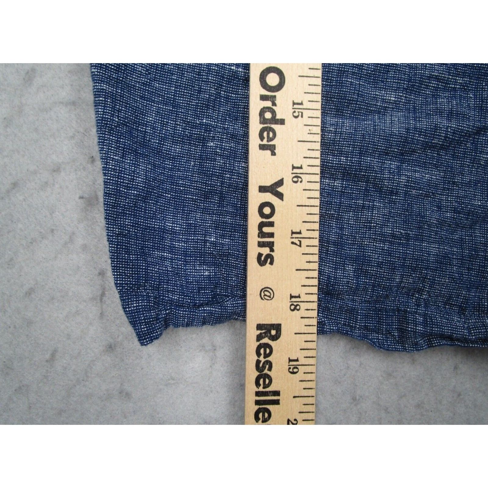 Quiksilver Quiksilver Waterman Shorts Mens 32 Blue Linen Blend Casual Beach 8" Golf Size US 32 / EU 48 - 7 Thumbnail