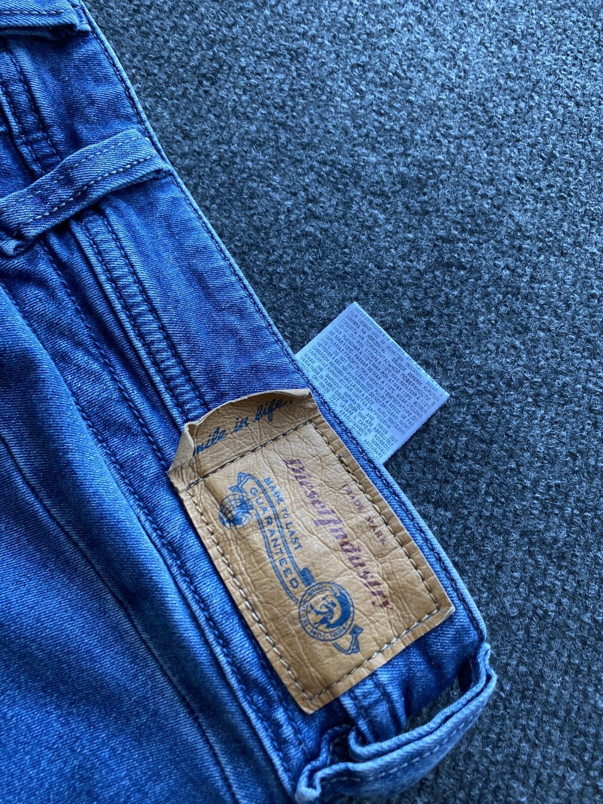 Diesel 🔥Opium Punk Gothic Diesel Blue Jeans Belther-R Slim 30 Size US 30 / EU 46 - 13 Thumbnail