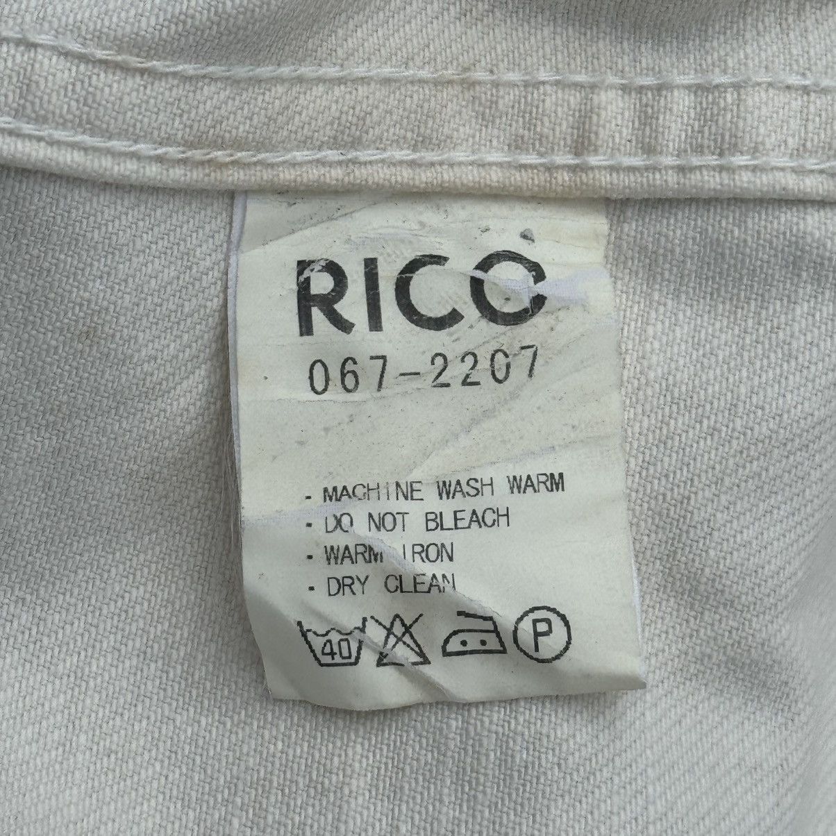 Japanese Brand Rico Brand Japanese Deaigner Denim Jacket Size US M / EU 48-50 / 2 - 11 Thumbnail