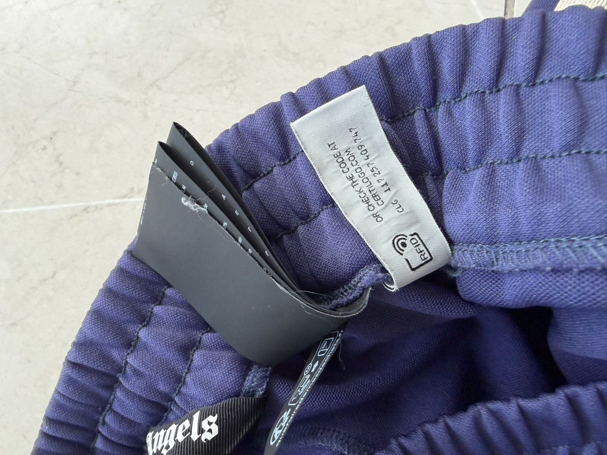 Palm Angels Palm Angels Slim Track Pants 'Purple/White' Size US 32 / EU 48 - 6 Thumbnail