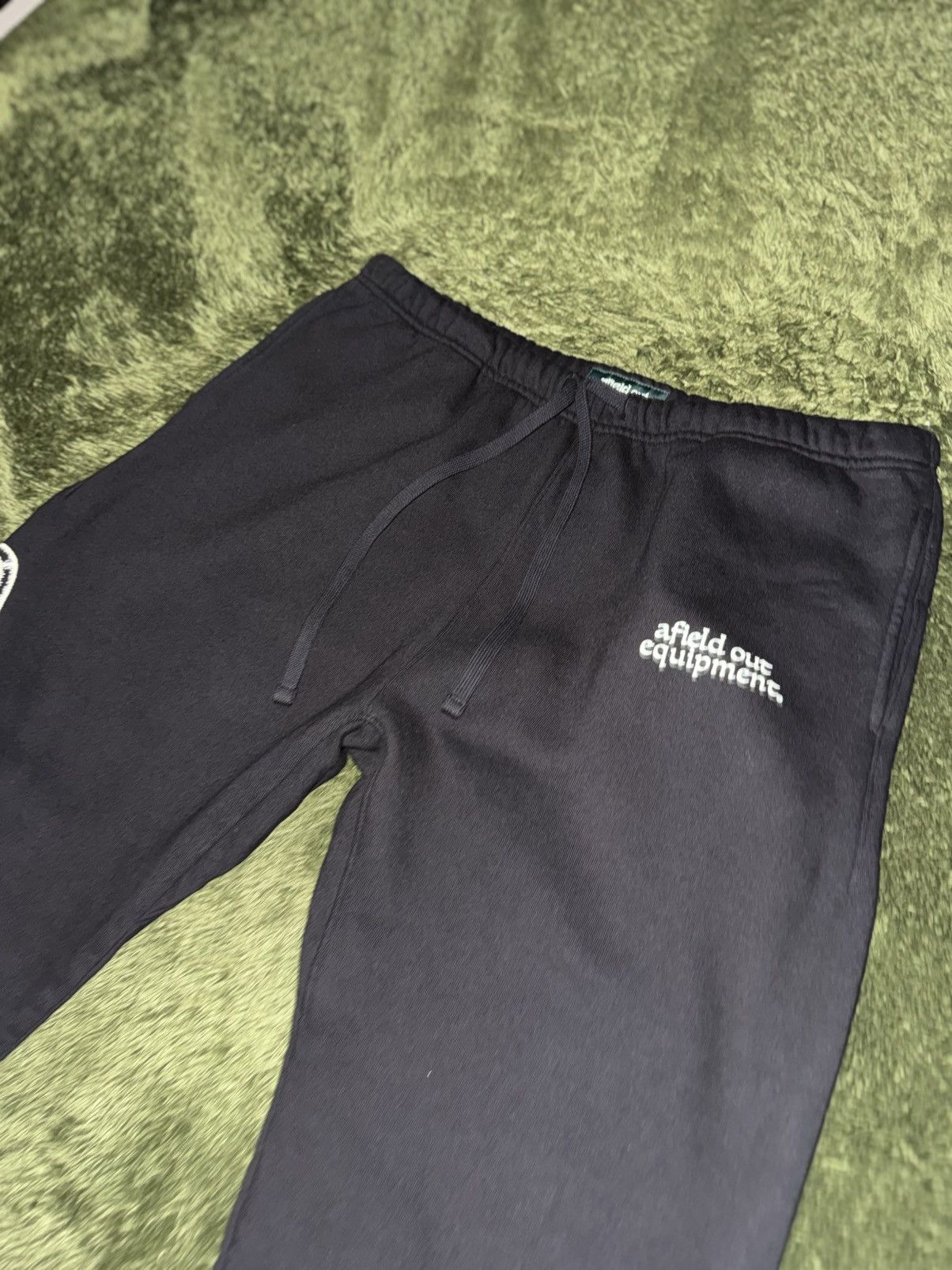 Afield Out [XL] Afield Out Made in USA Sweatpants Black Size US 36 / EU 52 - 4 Thumbnail