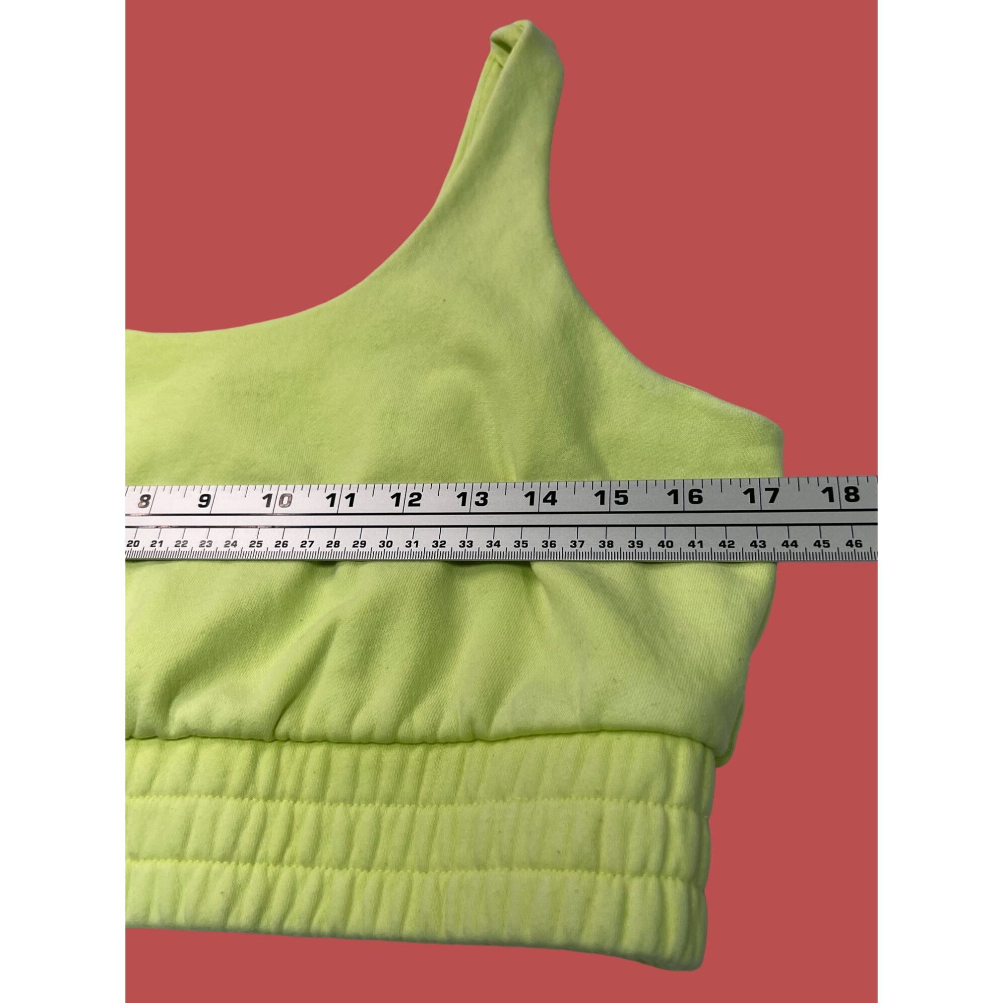 Other Wild Fable - Women's Light Support Sports Bra - Lemon Yellow Size ONE SIZE - 3 Thumbnail