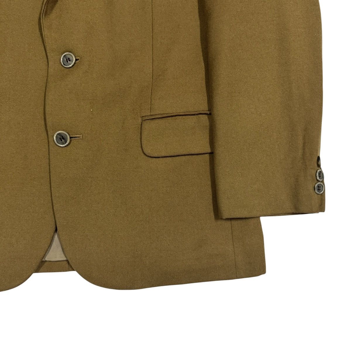 Paul Smith Vtg💥Paul Smith London Mustard Brown Mohair Casual Blazers Size 44R - 10 Thumbnail