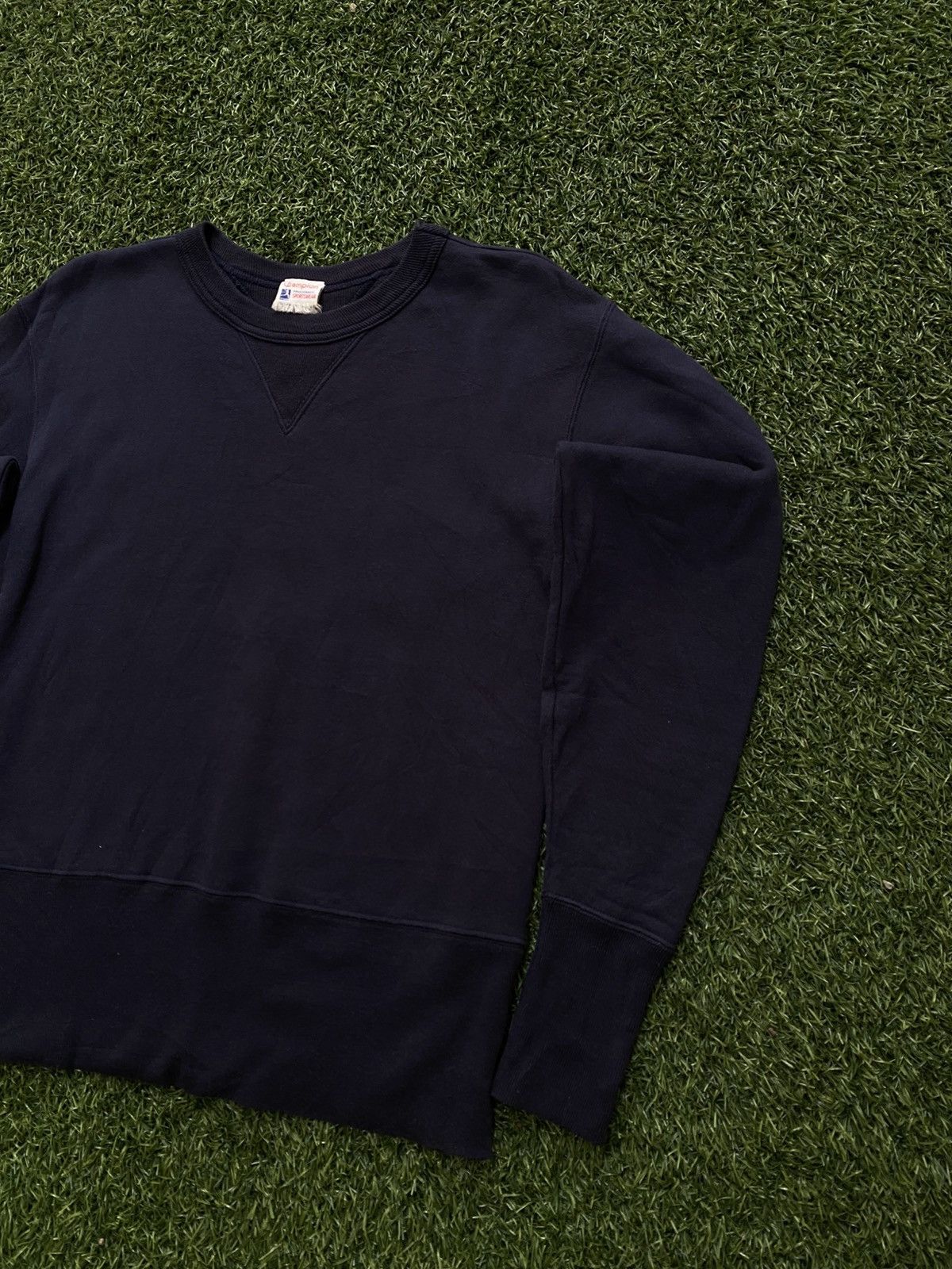 Champion Vintage 80s/90s Champion Running Man V Neck Crewneck Sweats Size US M / EU 48-50 / 2 - 9 Thumbnail