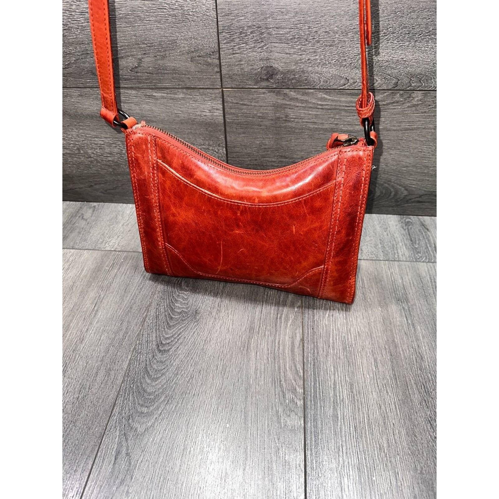 Frye Frye Melisa Leather Crossbody medium Red Bag B000459 Size ONE SIZE - 8 Thumbnail