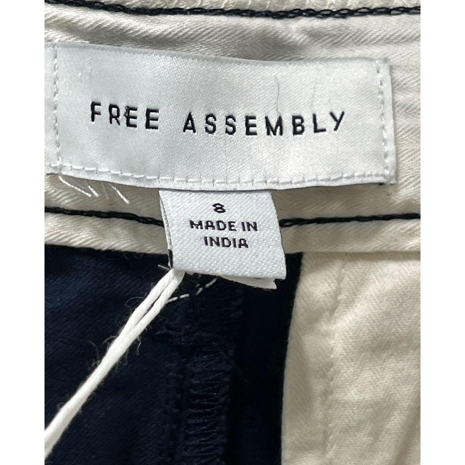 Other Free Assembly - Women's Wide Leg Chino Pants - Blue - 8 Size 30" / US 8 / IT 44 - 13 Thumbnail