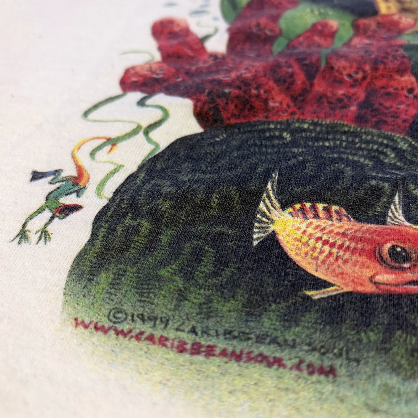 Vintage VINTAGE It’s A Moray Eel Nature Animal Funny White T-Shirt XL Mens Size US XL / EU 56 / 4 - 7 Thumbnail