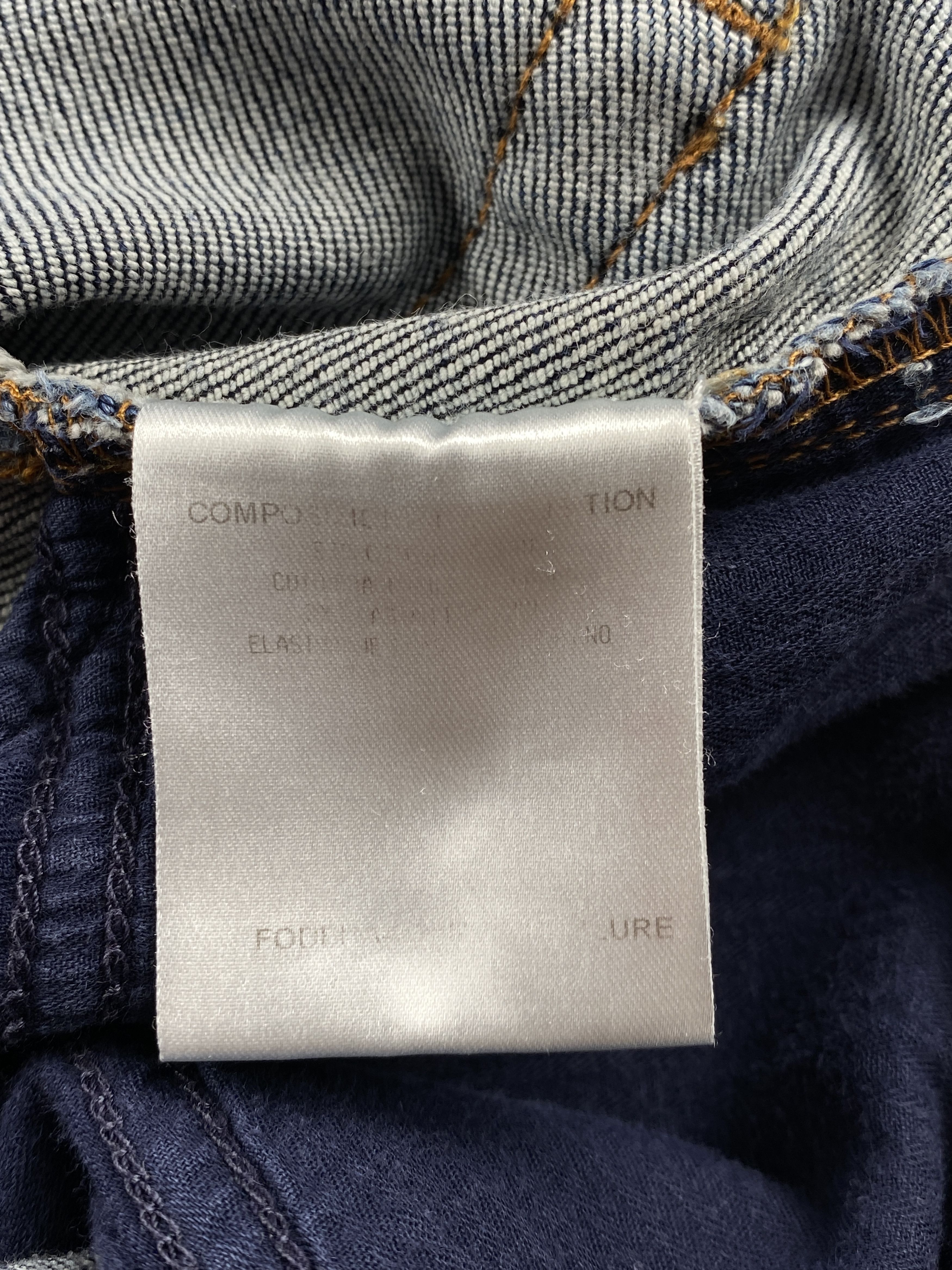 Alexander McQueen "Joyce" Embroidered Logo Denim Jeans Size US 30 / EU 46 - 15 Thumbnail