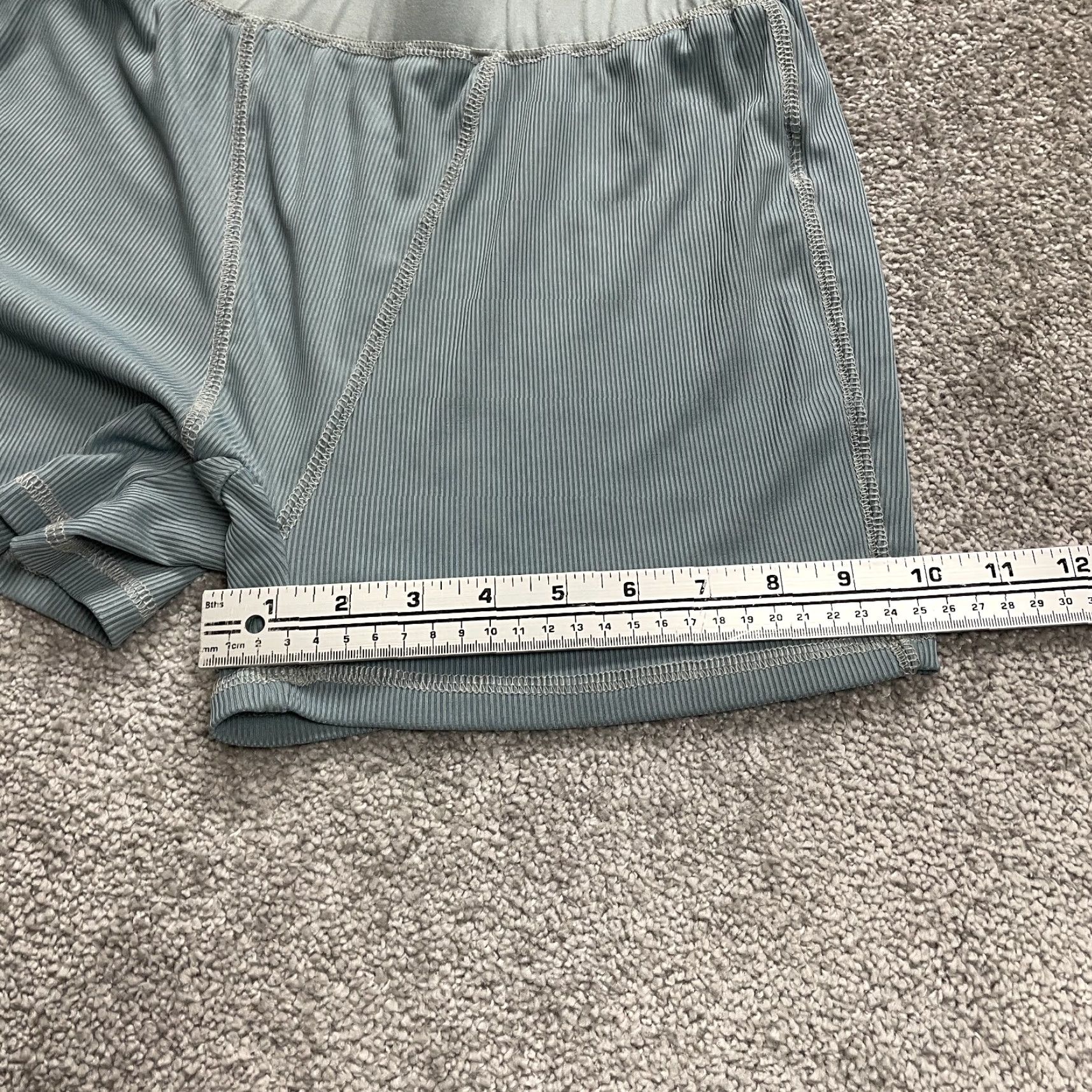 Shein Shein Casual Shorts Womens Large Gray Stretch Athletic Bike Running Gym 28x3.5 Size 36" / US 14 / IT 50 - 6 Thumbnail