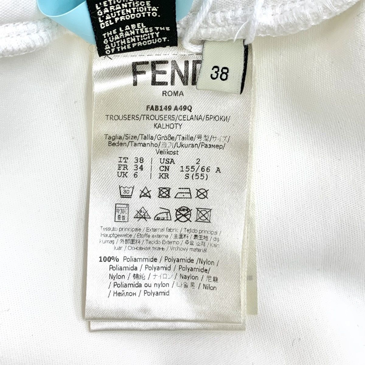 Fendi Fendi Karl Lagerfeld Printed Casual Wide-leg Pants K26WX Size 26" / US 2 / IT 38 - 7 Thumbnail