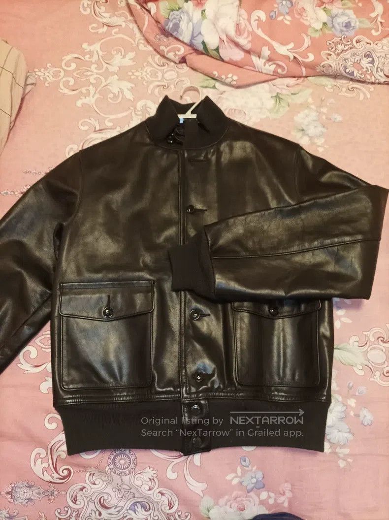 Schott Schott American A-1 fighter leather jacket Size US M / EU 48-50 / 2 - 1 Thumbnail