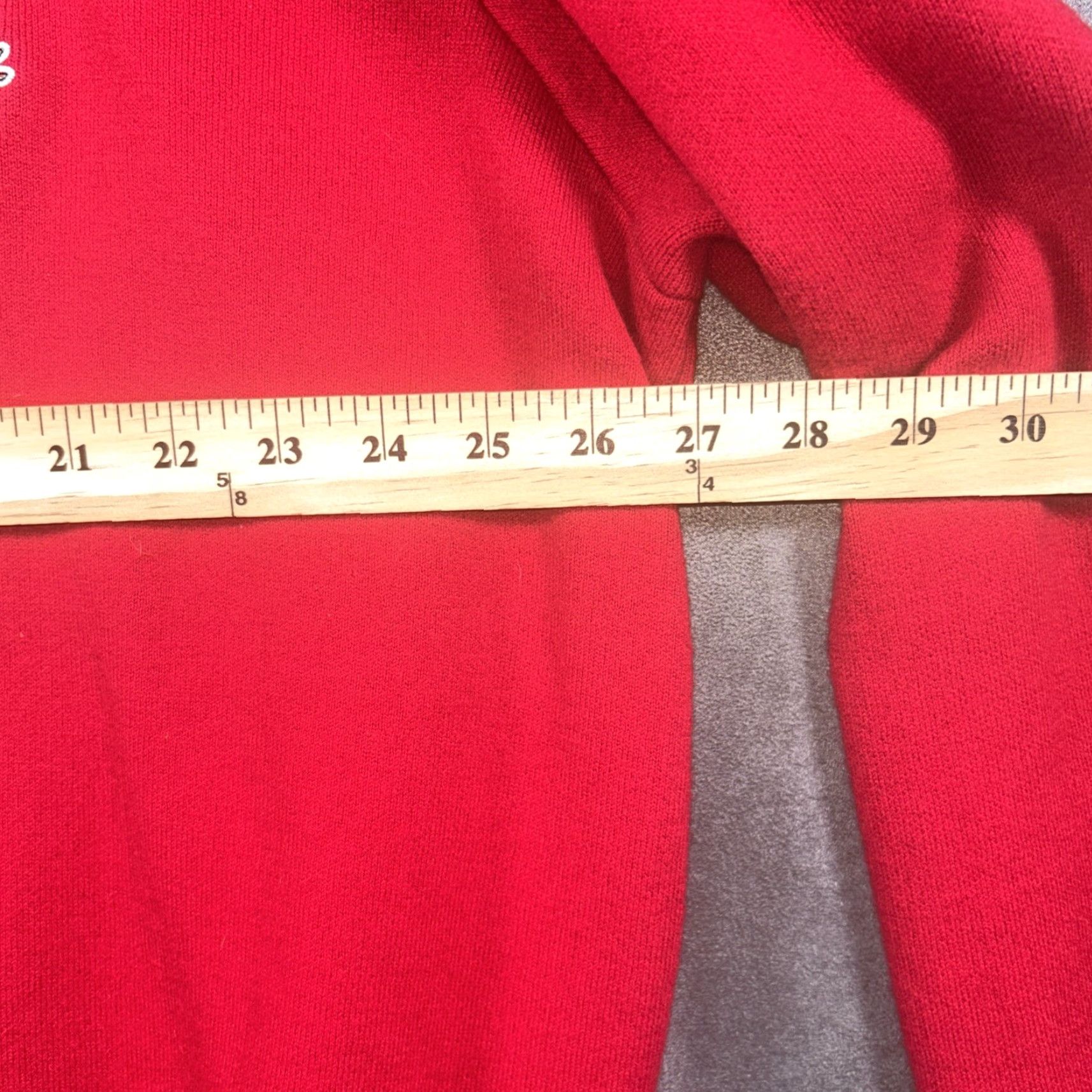 Lacoste VINTAGE Lacoste Sweatshirt Alligator Spellout Mens Red Sweater Pullover FR 9 4XL Size US XXL / EU 58 / 5 - 5 Thumbnail